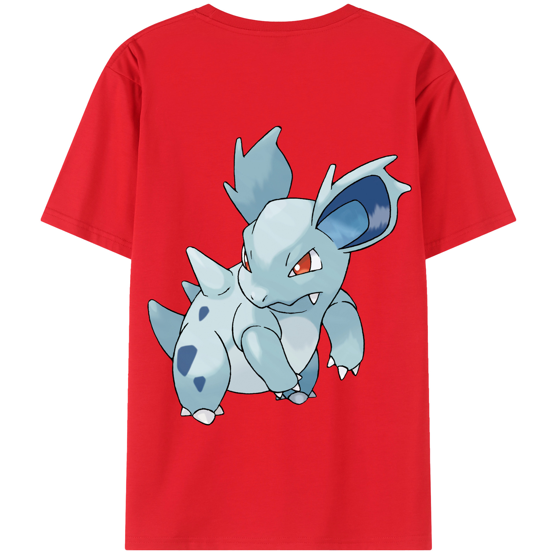 （画像用） ポケットモンスター Pokémon 綿100％半袖Tシャツ（背面プリント）