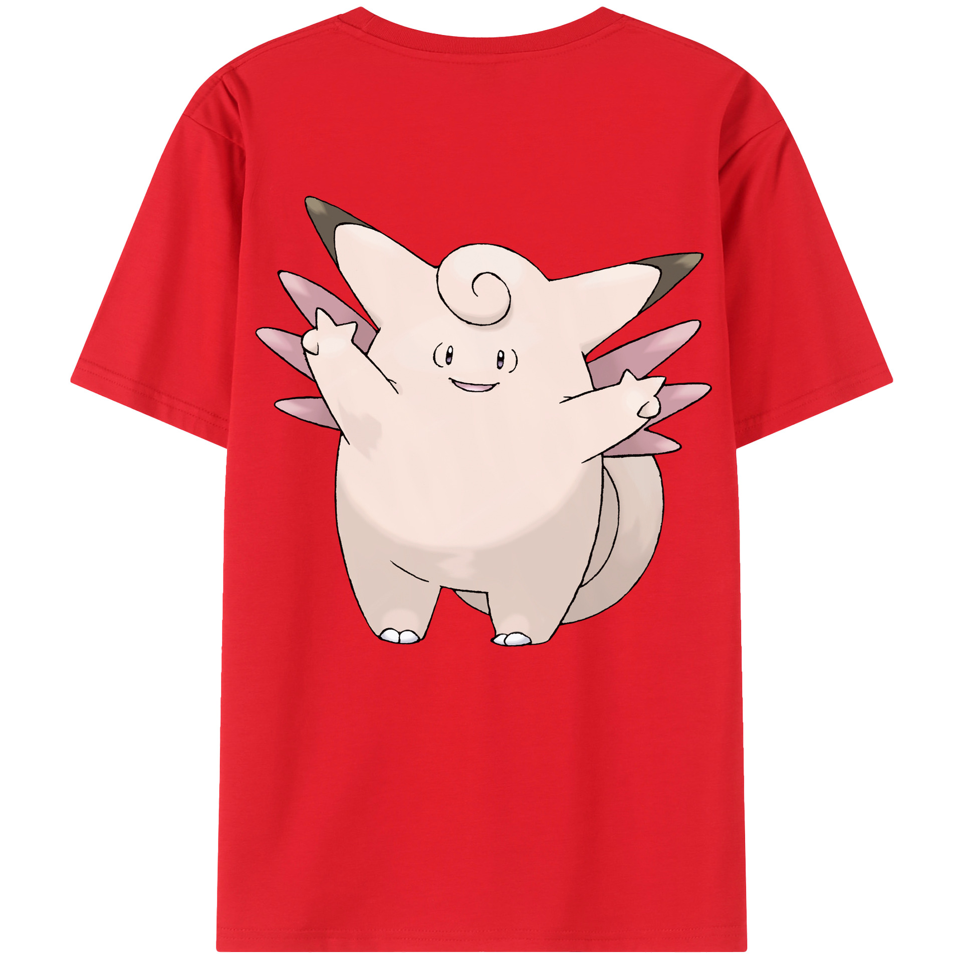 （画像用） ポケットモンスター Pokémon 綿100％半袖Tシャツ（背面プリント）