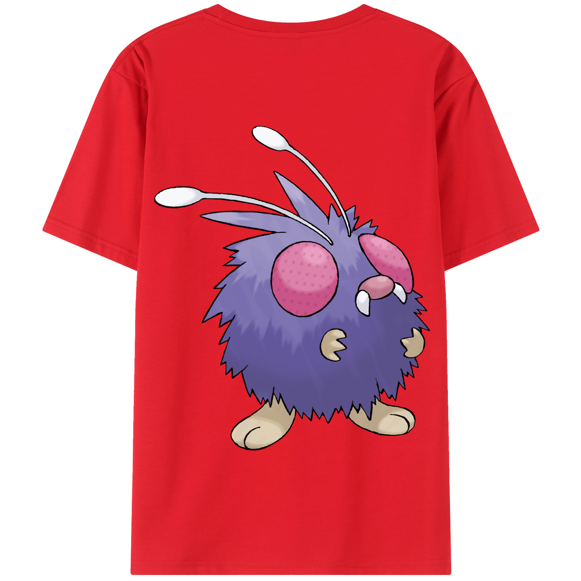 （画像用） ポケットモンスター Pokémon 綿100％半袖Tシャツ（背面プリント）