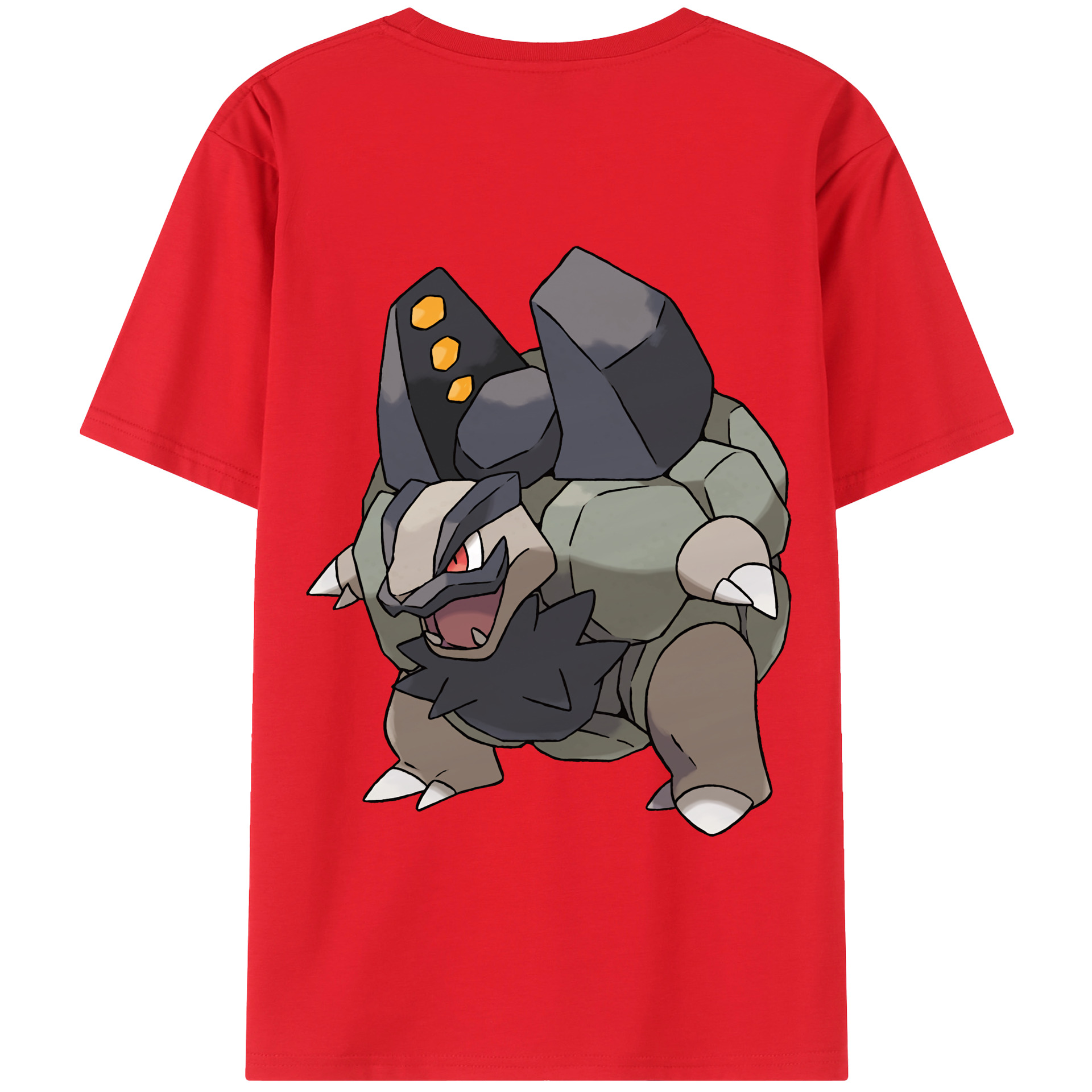 （画像用） ポケットモンスター Pokémon 綿100％半袖Tシャツ（背面プリント）