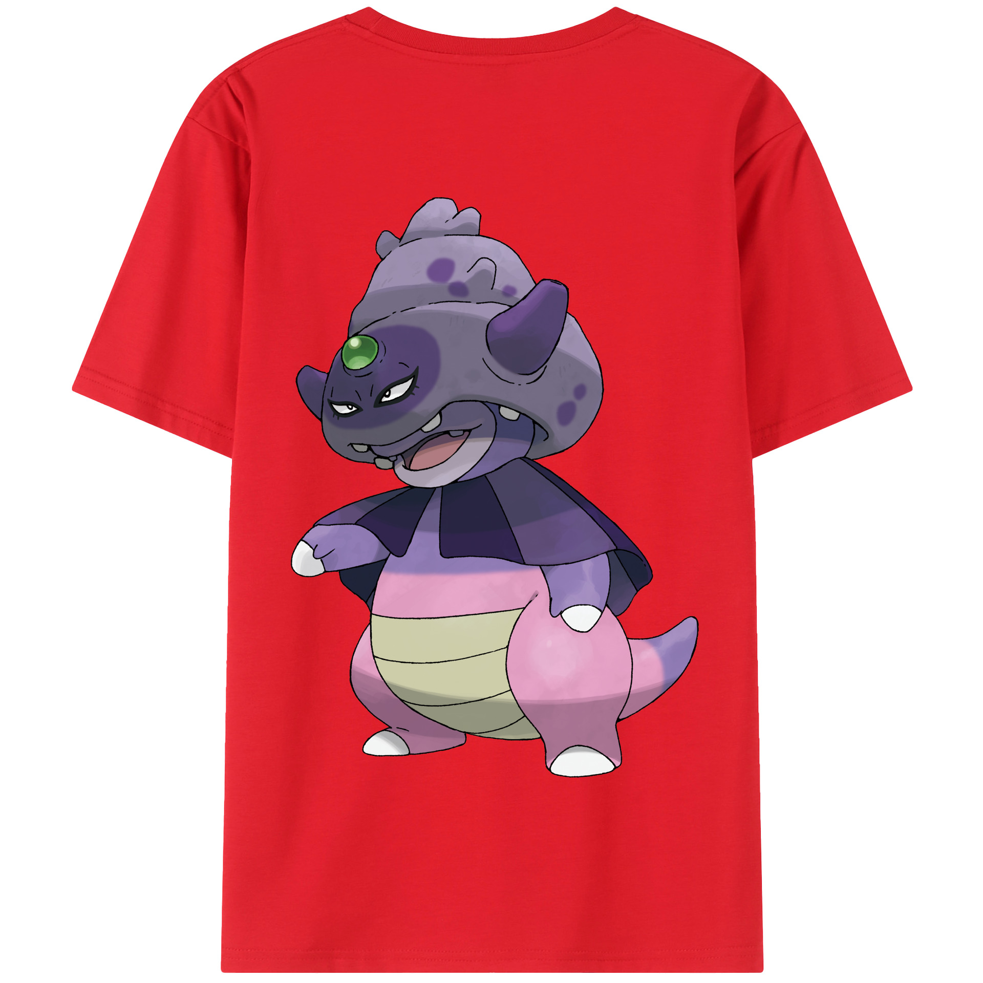 （画像用） ポケットモンスター Pokémon 綿100％半袖Tシャツ（背面プリント）