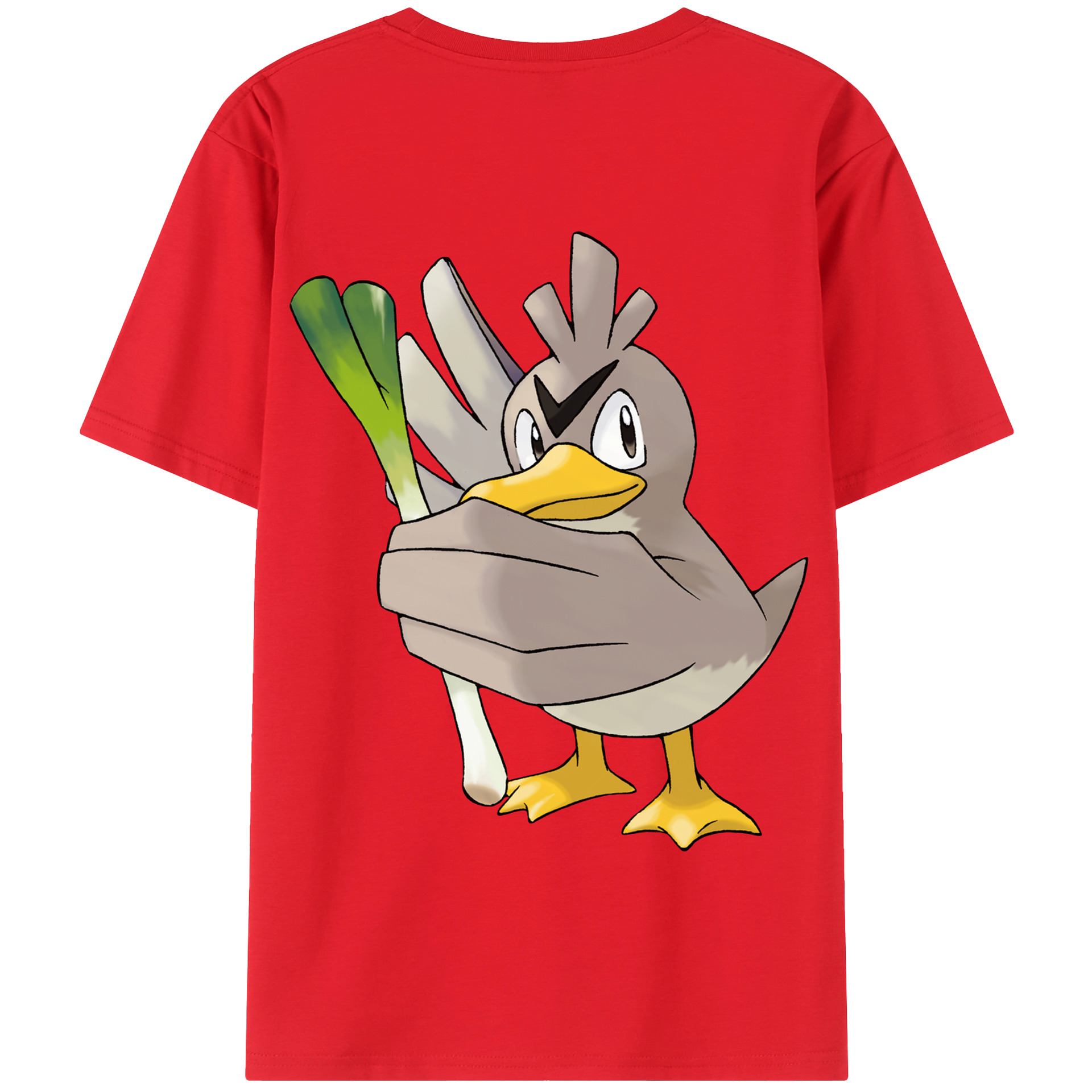 （画像用） ポケットモンスター Pokémon 綿100％半袖Tシャツ（背面プリント）