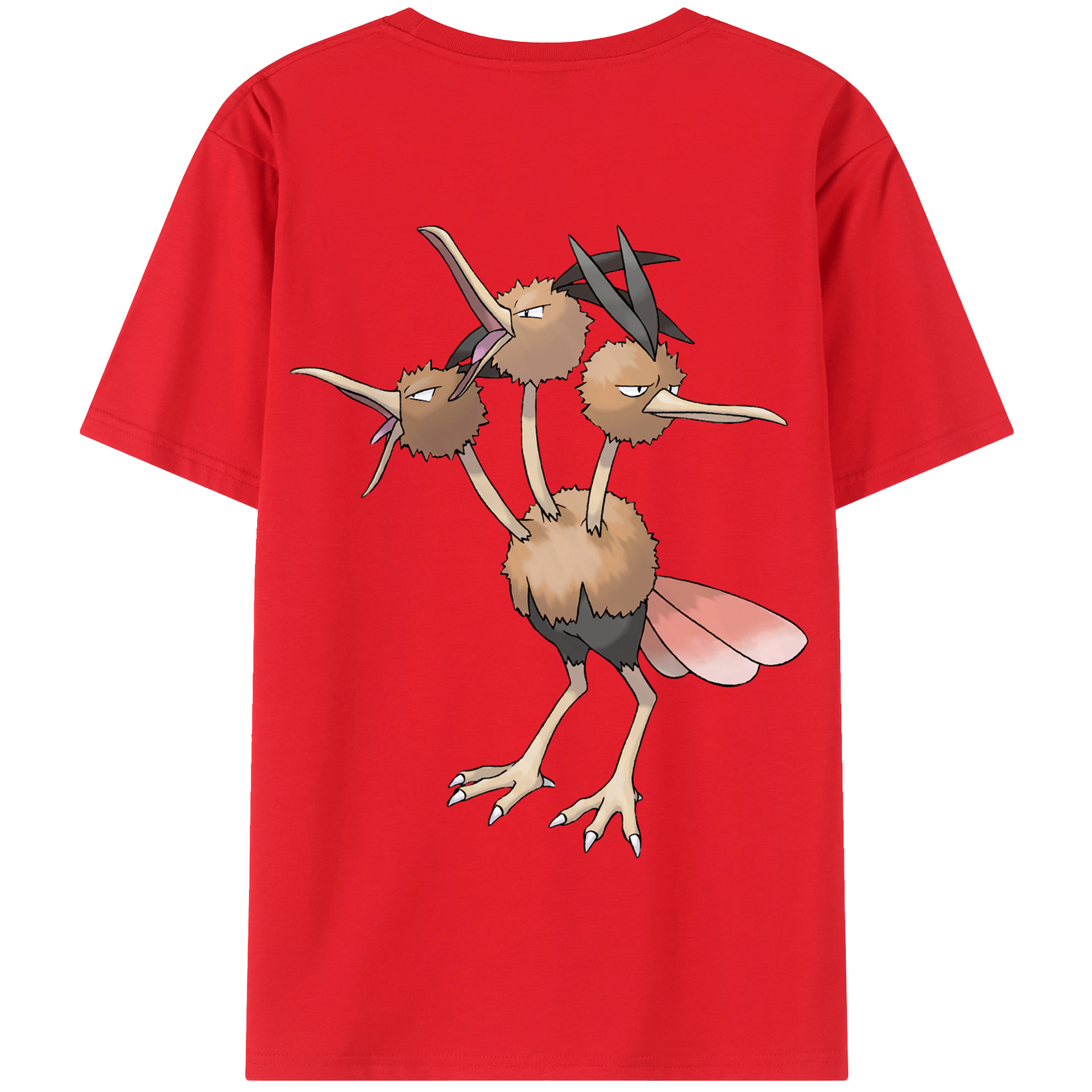 （画像用） ポケットモンスター Pokémon 綿100％半袖Tシャツ（背面プリント）