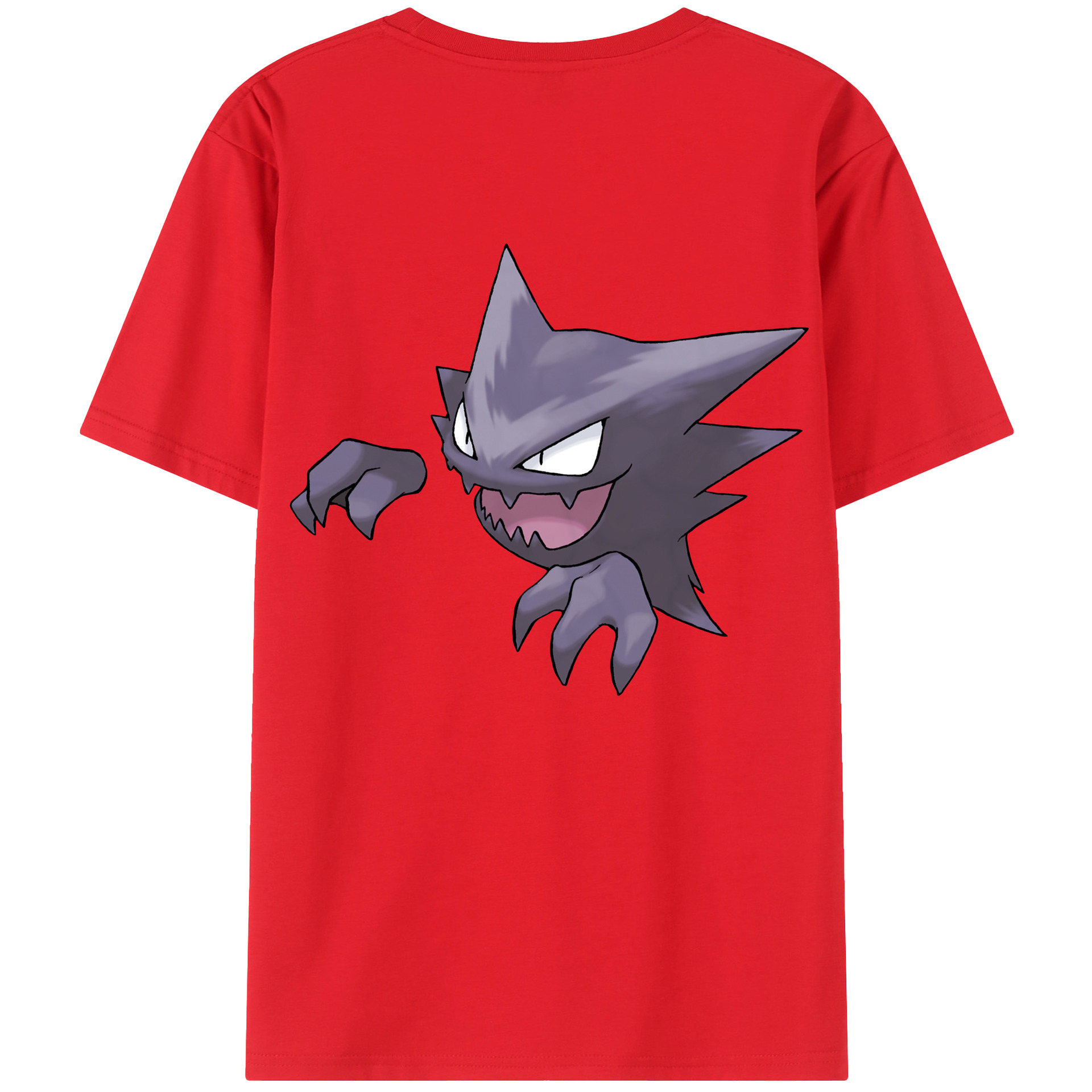 （画像用） ポケットモンスター Pokémon 綿100％半袖Tシャツ（背面プリント）