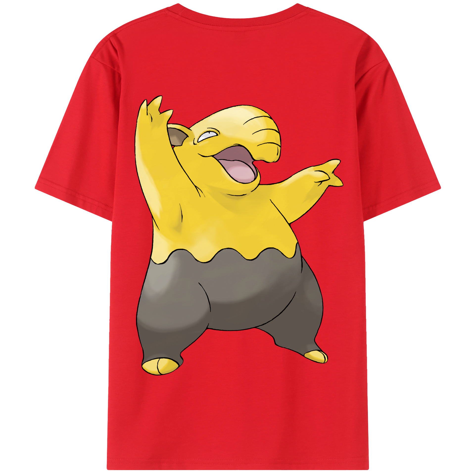 （画像用） ポケットモンスター Pokémon 綿100％半袖Tシャツ（背面プリント）