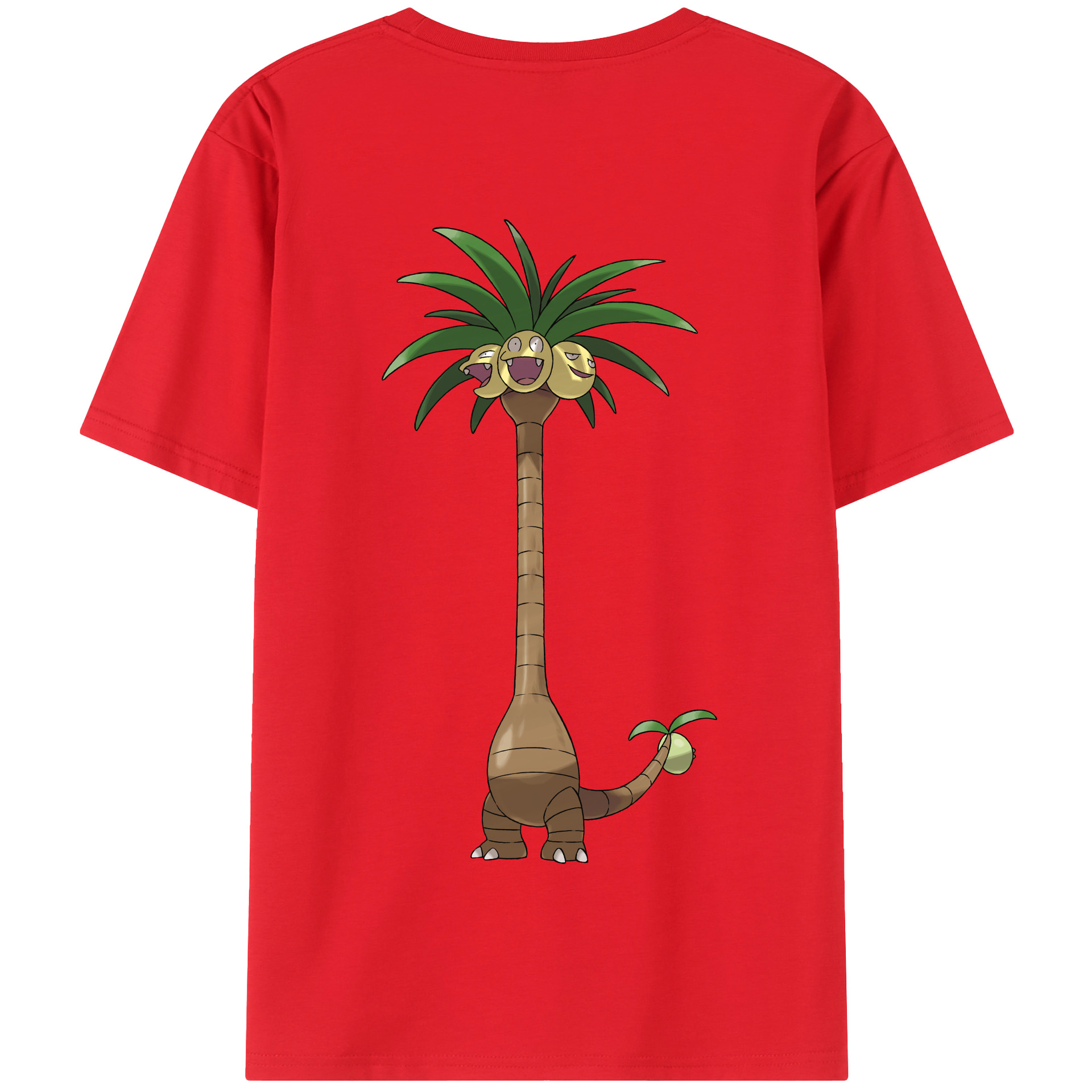 （画像用） ポケットモンスター Pokémon 綿100％半袖Tシャツ（背面プリント）