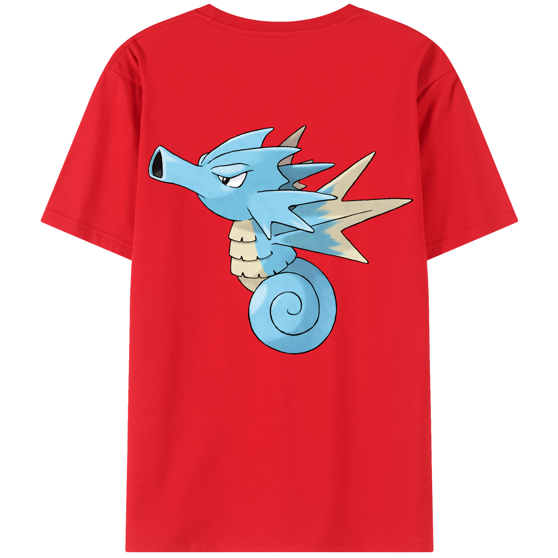 （画像用） ポケットモンスター Pokémon 綿100％半袖Tシャツ（背面プリント）