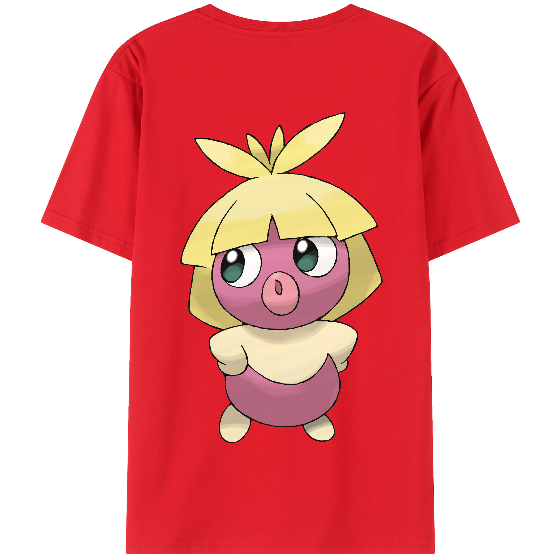 （画像用） ポケットモンスター Pokémon 綿100％半袖Tシャツ（背面プリント）
