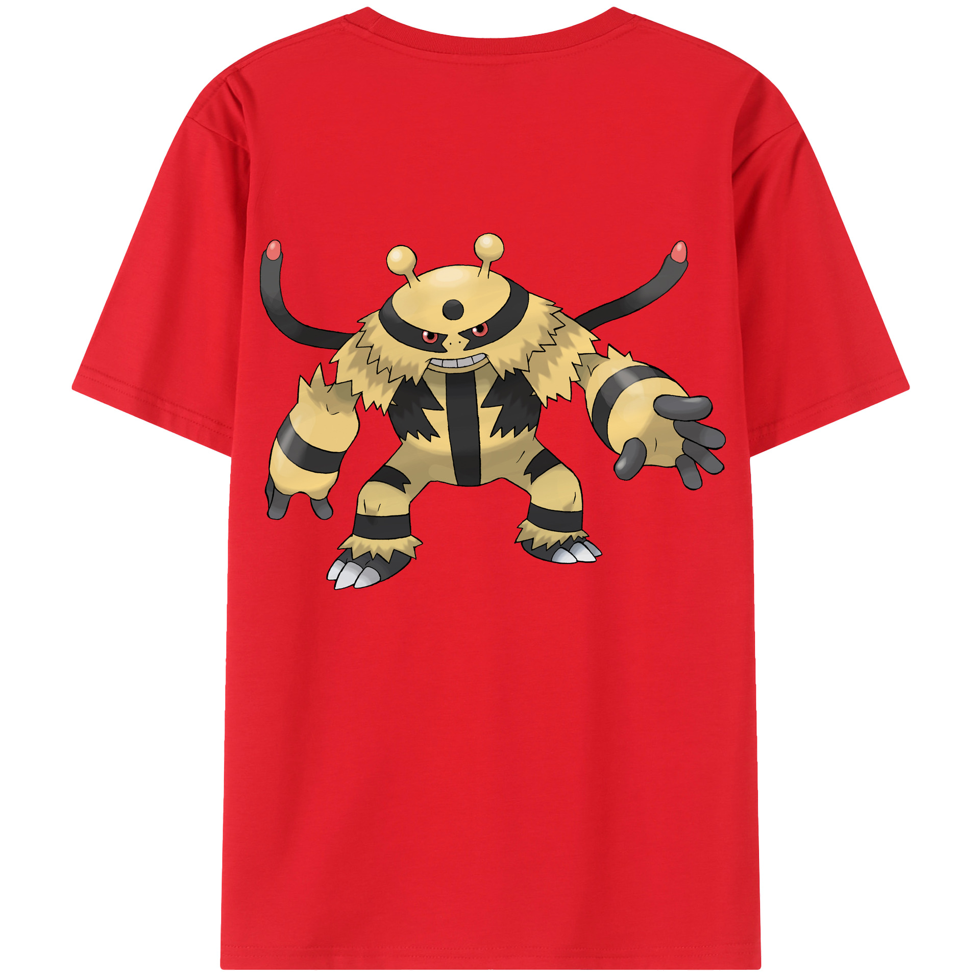（画像用） ポケットモンスター Pokémon 綿100％半袖Tシャツ（背面プリント）