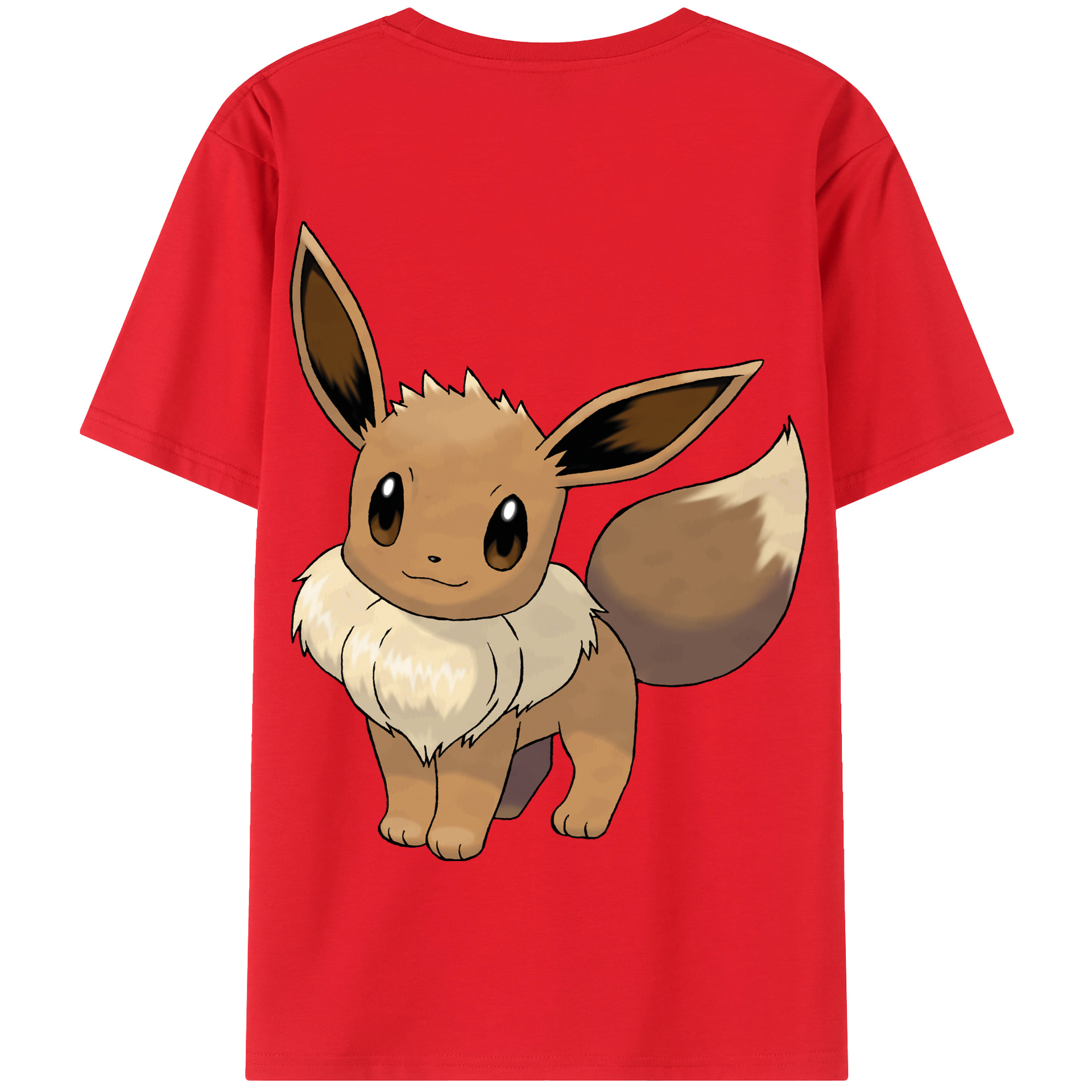 （画像用） ポケットモンスター Pokémon 綿100％半袖Tシャツ（背面プリント）