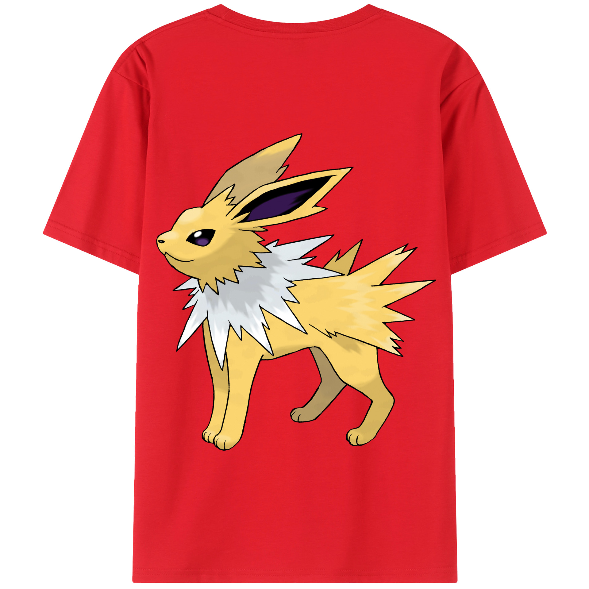 （画像用） ポケットモンスター Pokémon 綿100％半袖Tシャツ（背面プリント）