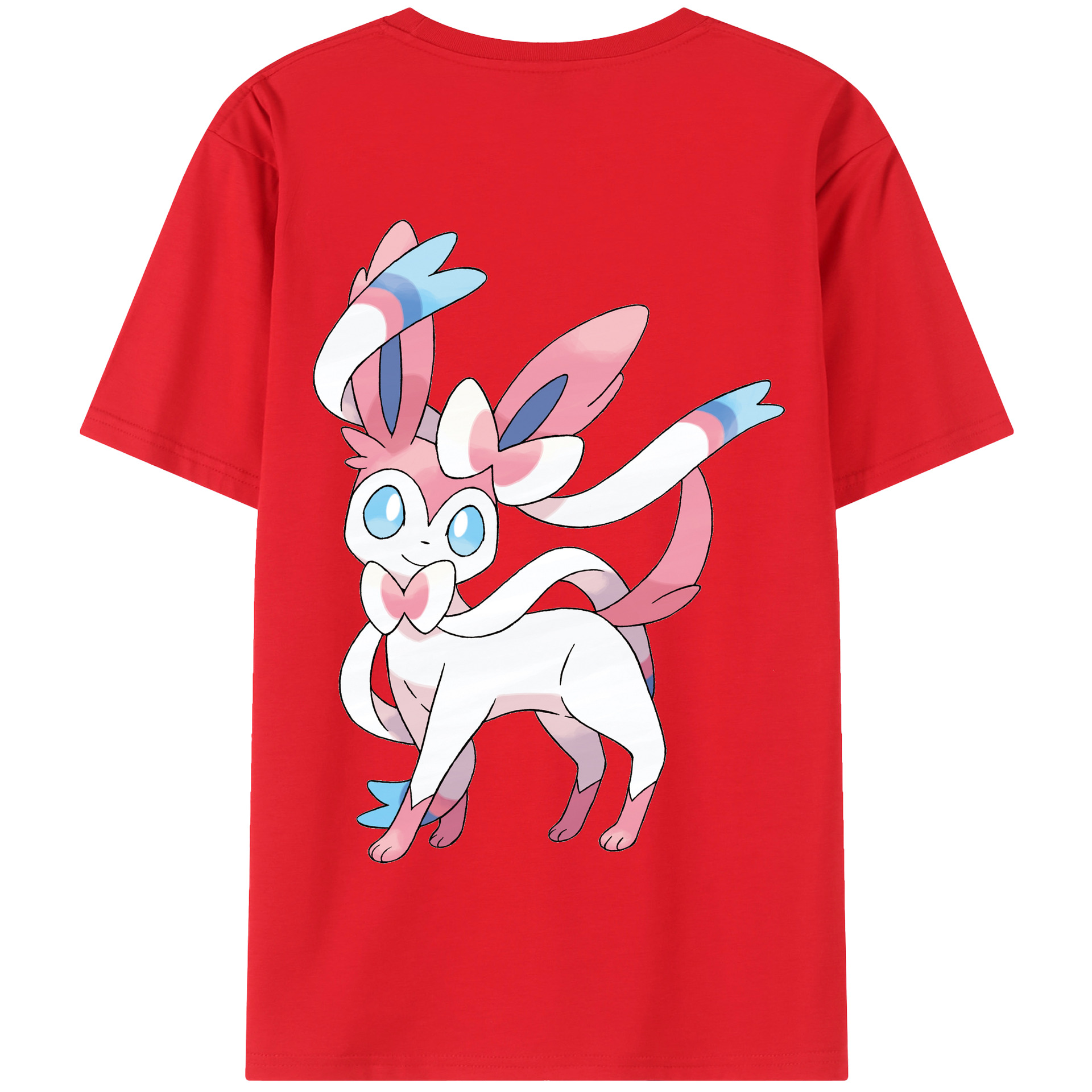（画像用） ポケットモンスター Pokémon 綿100％半袖Tシャツ（背面プリント）
