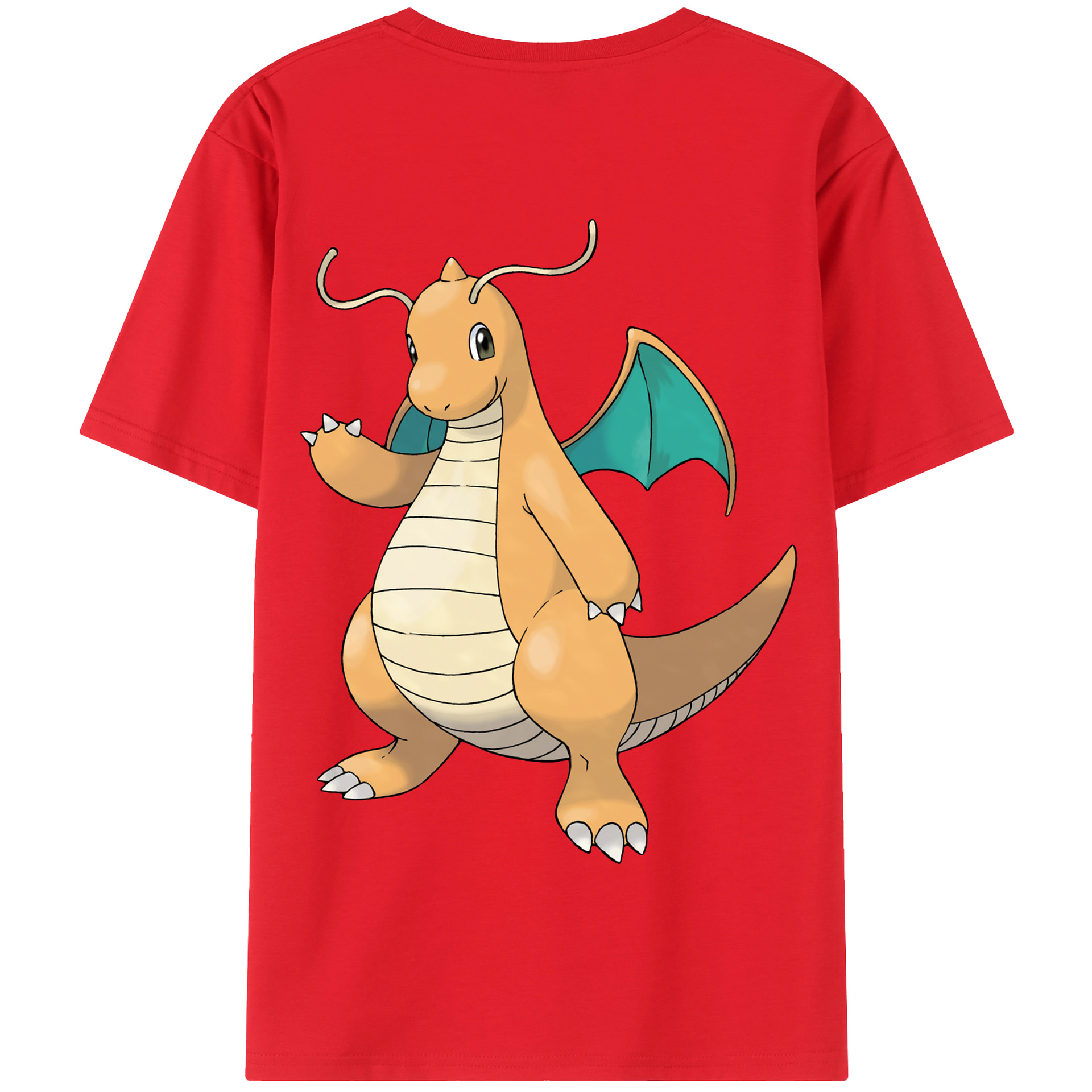 （画像用） ポケットモンスター Pokémon 綿100％半袖Tシャツ（背面プリント）