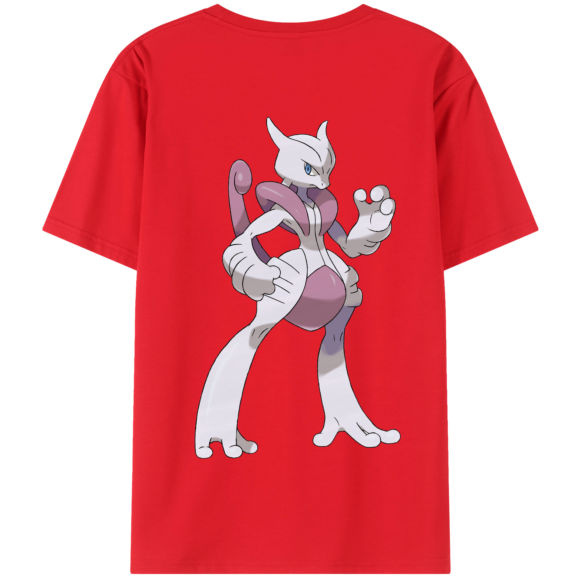 （画像用） ポケットモンスター Pokémon 綿100％半袖Tシャツ（背面プリント）