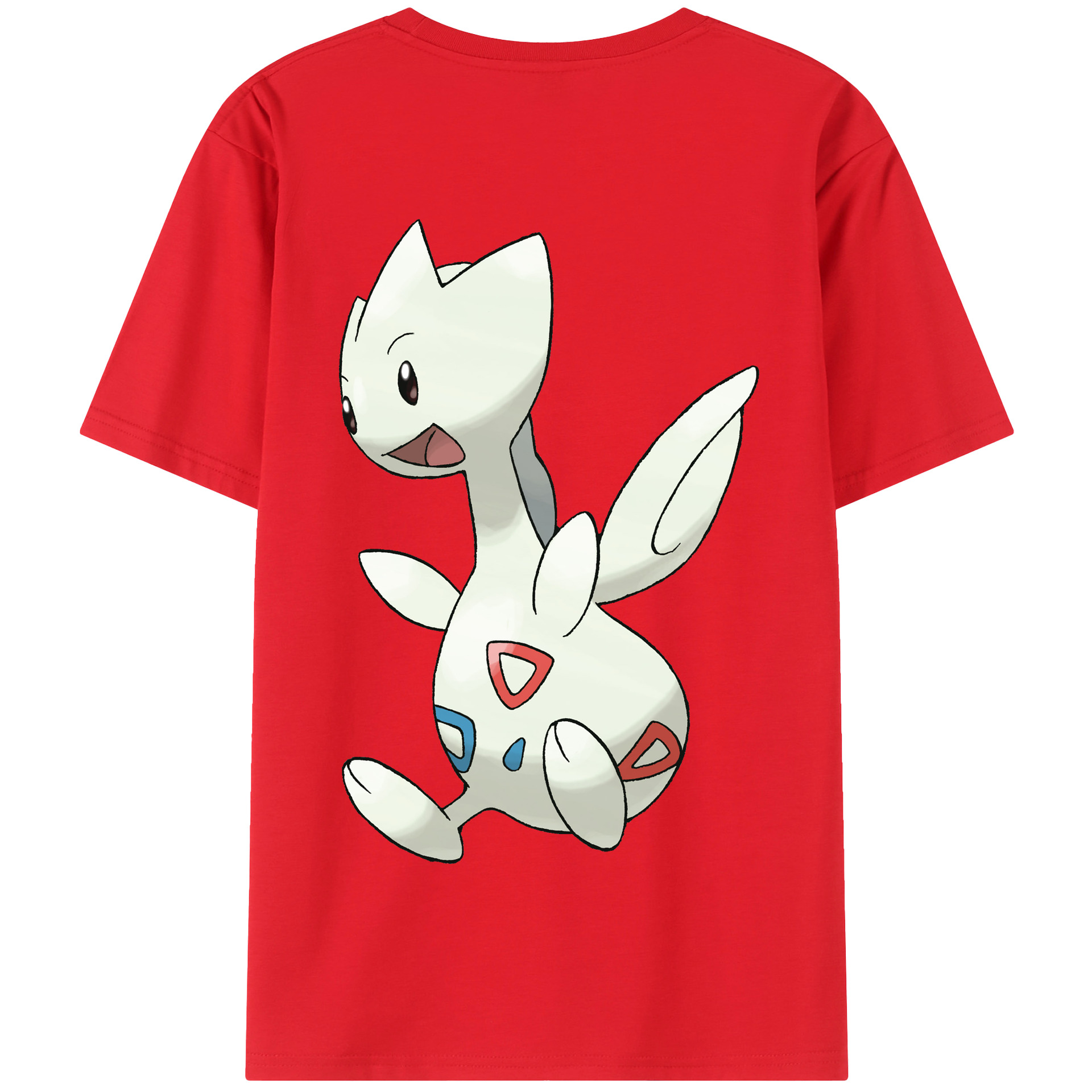 （画像用） ポケットモンスター Pokémon 綿100％半袖Tシャツ（背面プリント）