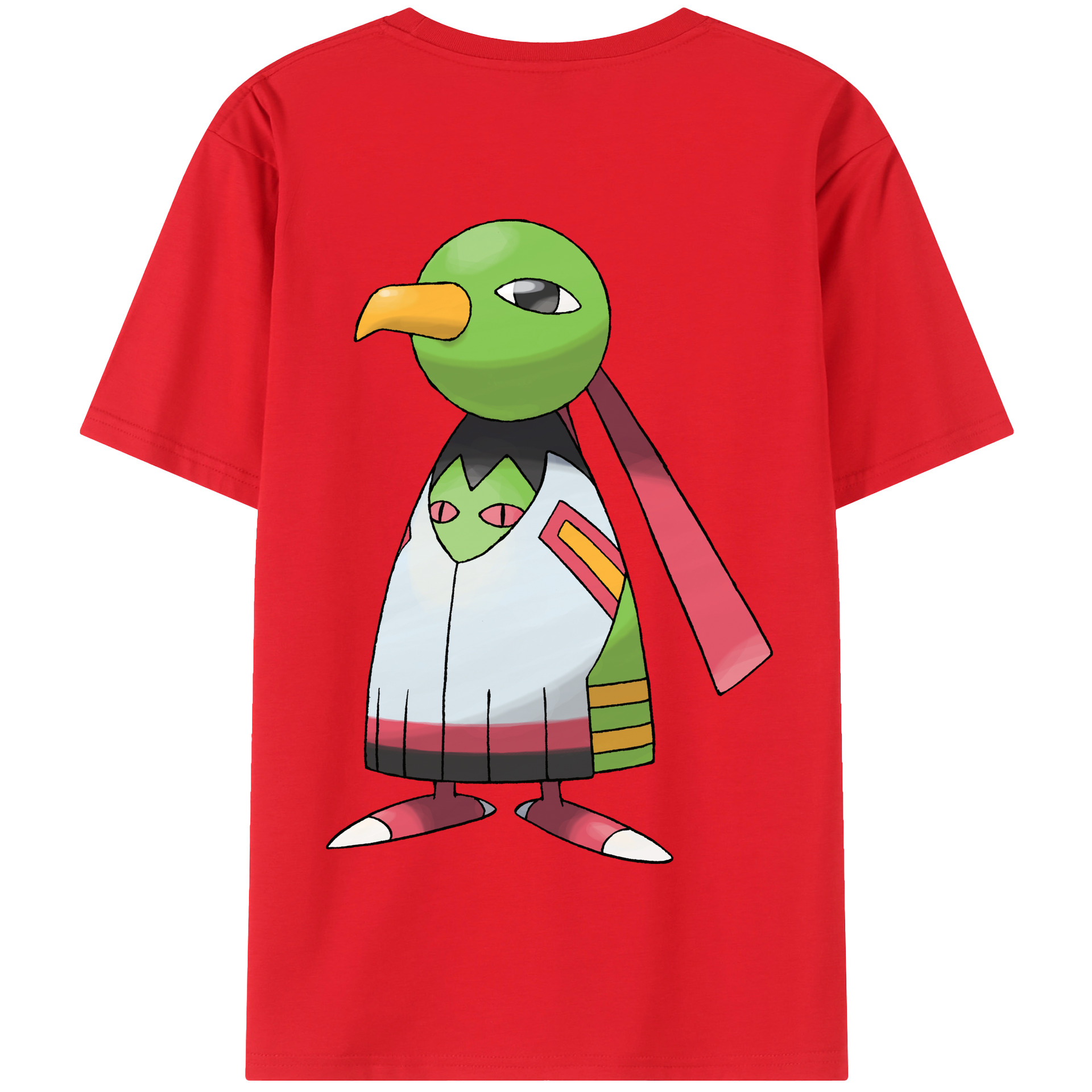 （画像用） ポケットモンスター Pokémon 綿100％半袖Tシャツ（背面プリント）