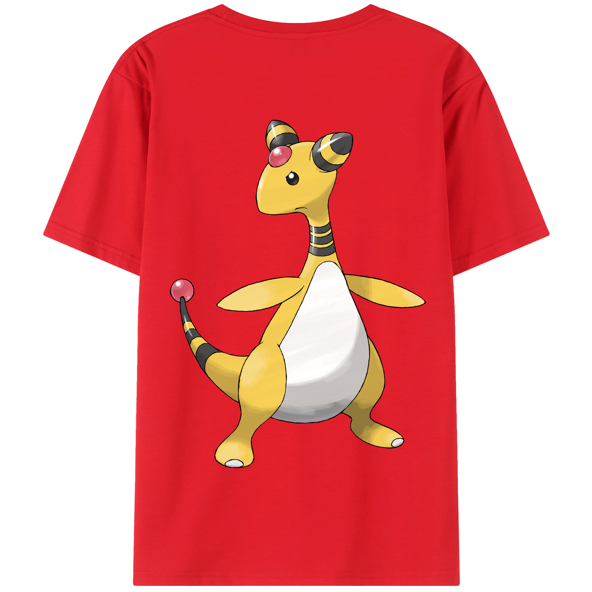 （画像用） ポケットモンスター Pokémon 綿100％半袖Tシャツ（背面プリント）