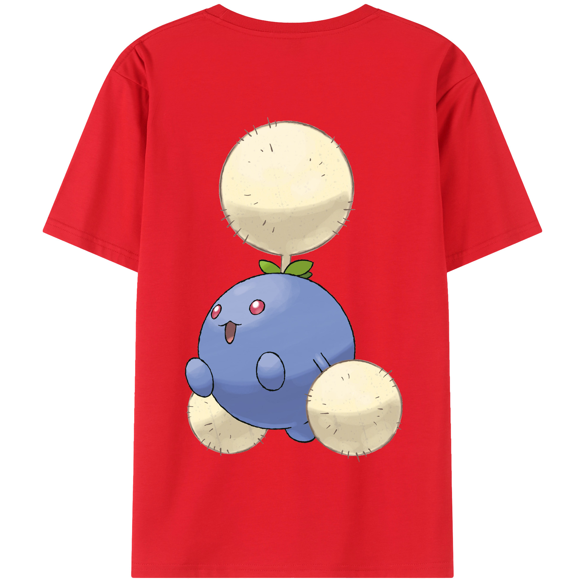 （画像用） ポケットモンスター Pokémon 綿100％半袖Tシャツ（背面プリント）