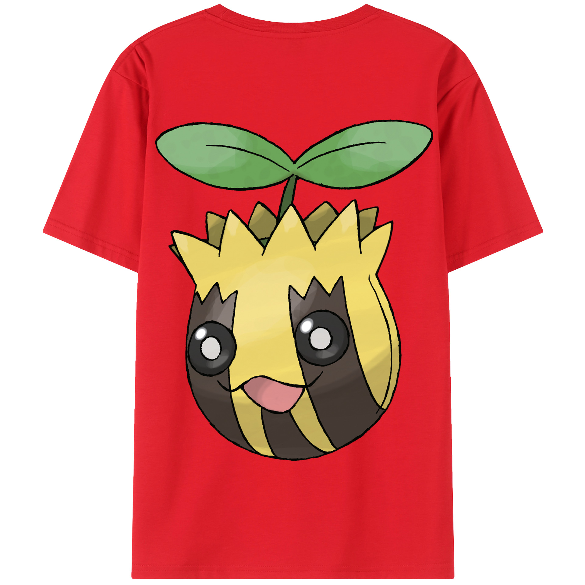 （画像用） ポケットモンスター Pokémon 綿100％半袖Tシャツ（背面プリント）