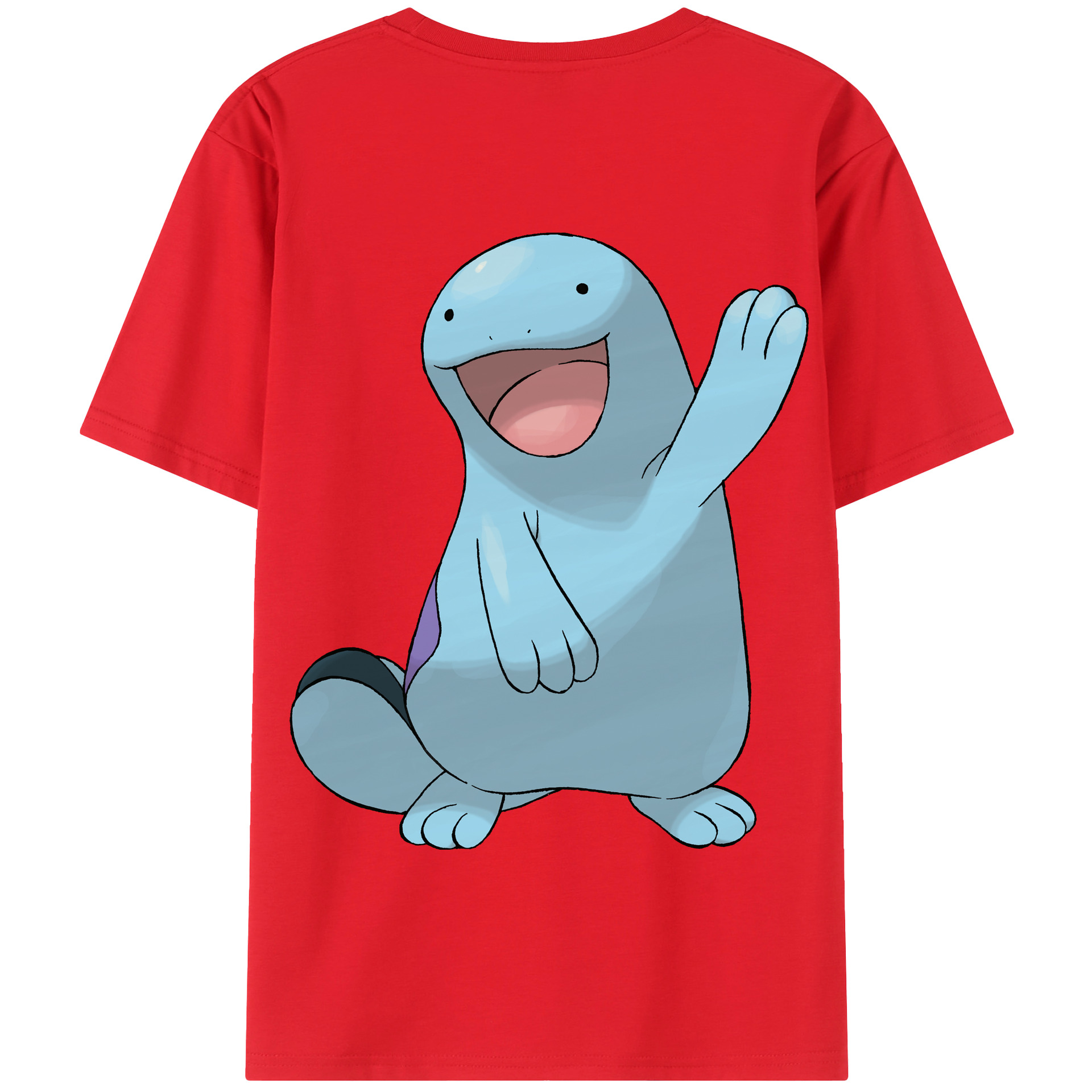 （画像用） ポケットモンスター Pokémon 綿100％半袖Tシャツ（背面プリント）