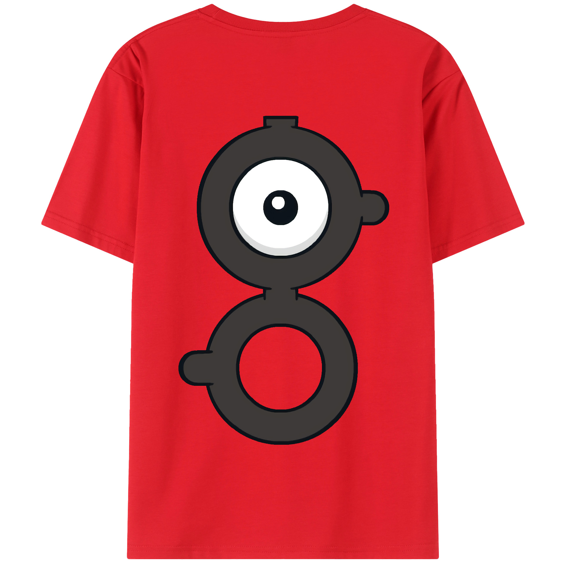 （画像用） ポケットモンスター Pokémon 綿100％半袖Tシャツ（背面プリント）