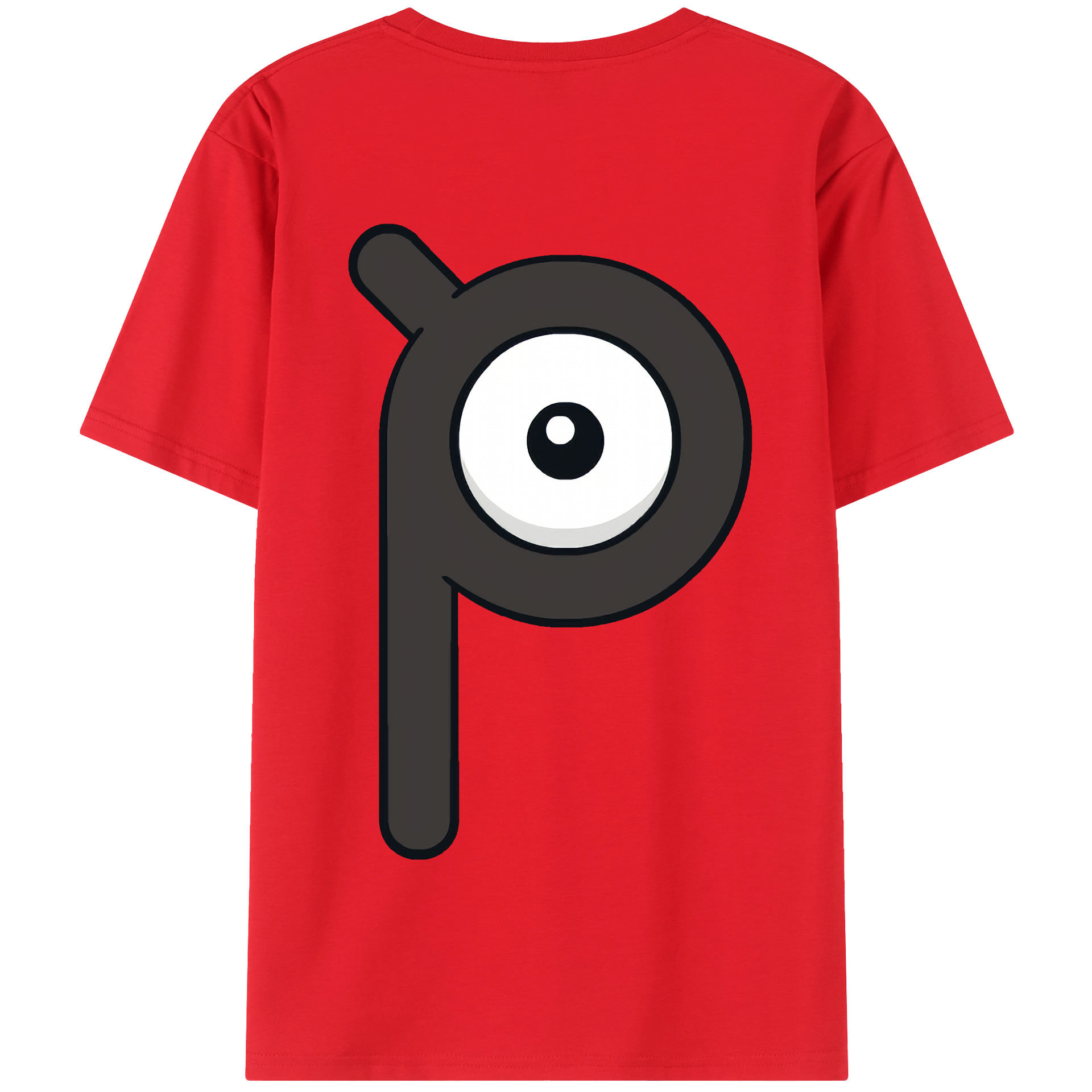 （画像用） ポケットモンスター Pokémon 綿100％半袖Tシャツ（背面プリント）