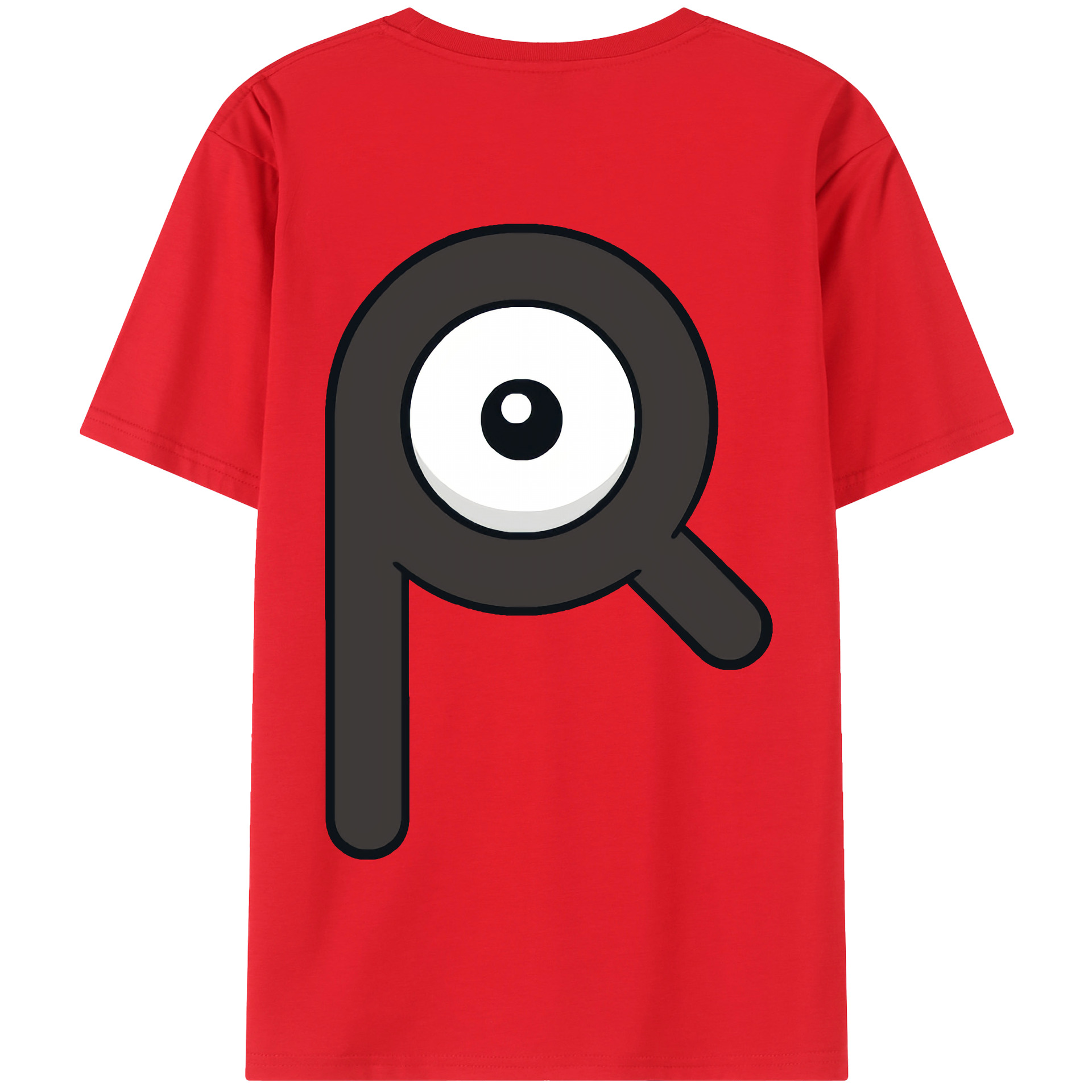 （画像用） ポケットモンスター Pokémon 綿100％半袖Tシャツ（背面プリント）