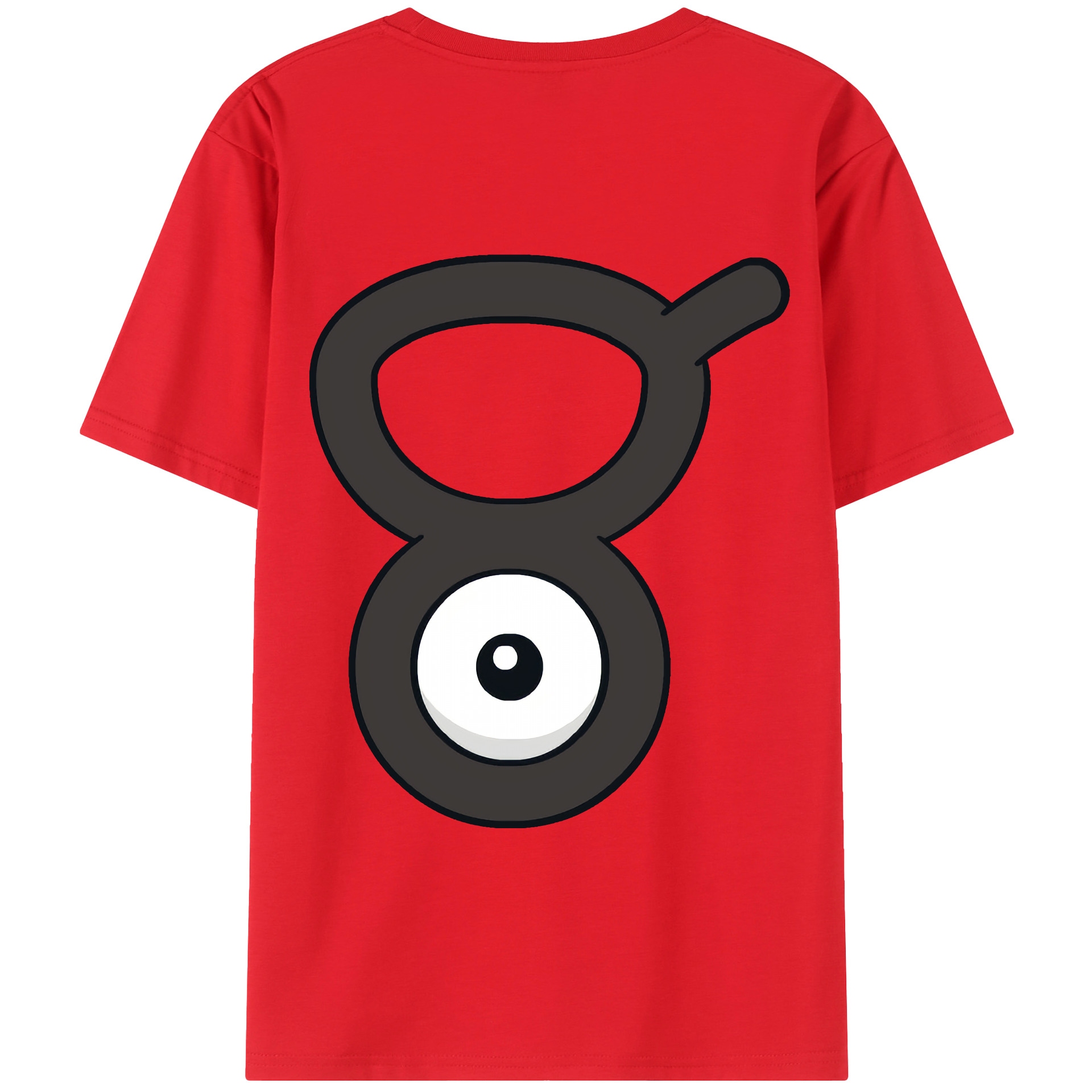 （画像用） ポケットモンスター Pokémon 綿100％半袖Tシャツ（背面プリント）