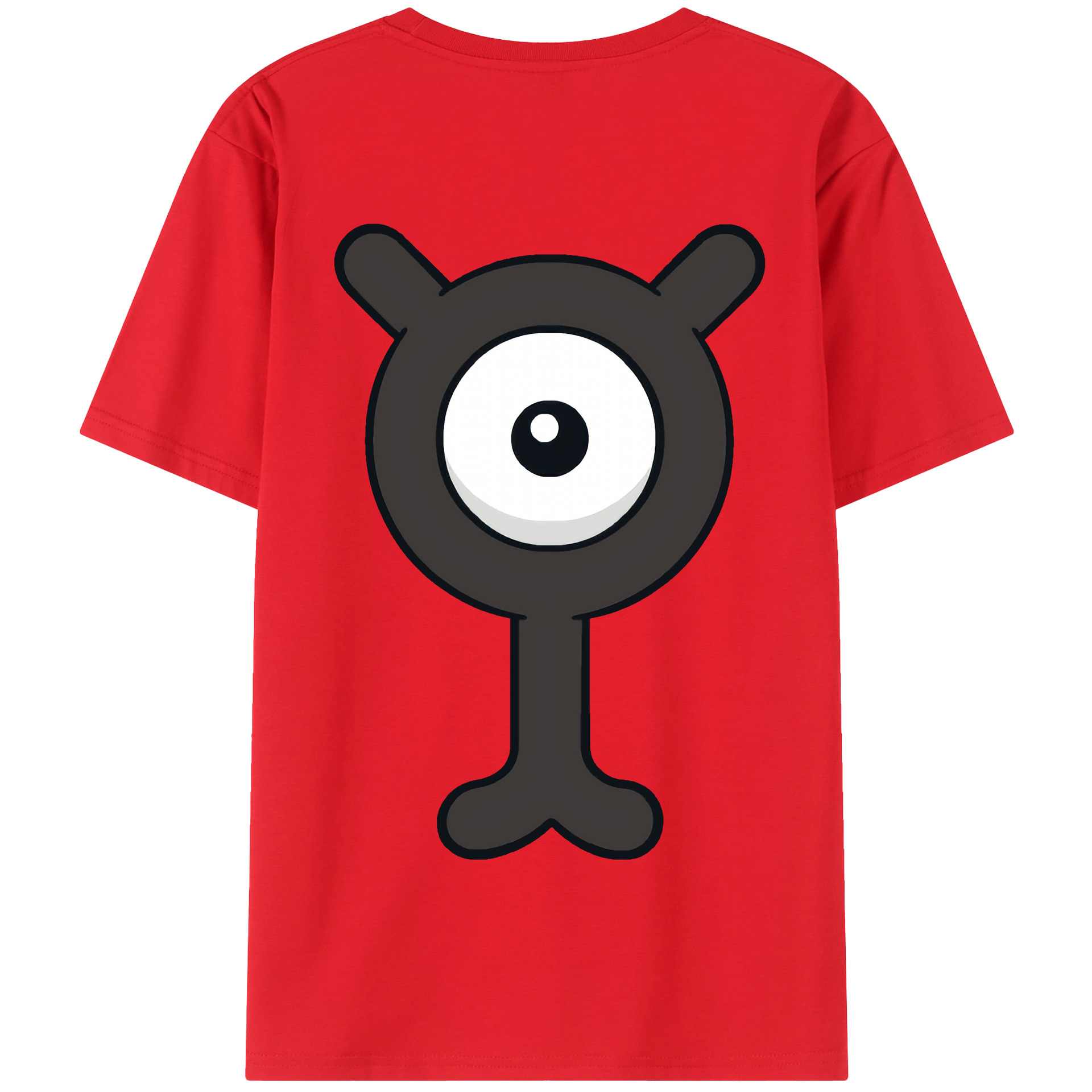 （画像用） ポケットモンスター Pokémon 綿100％半袖Tシャツ（背面プリント）