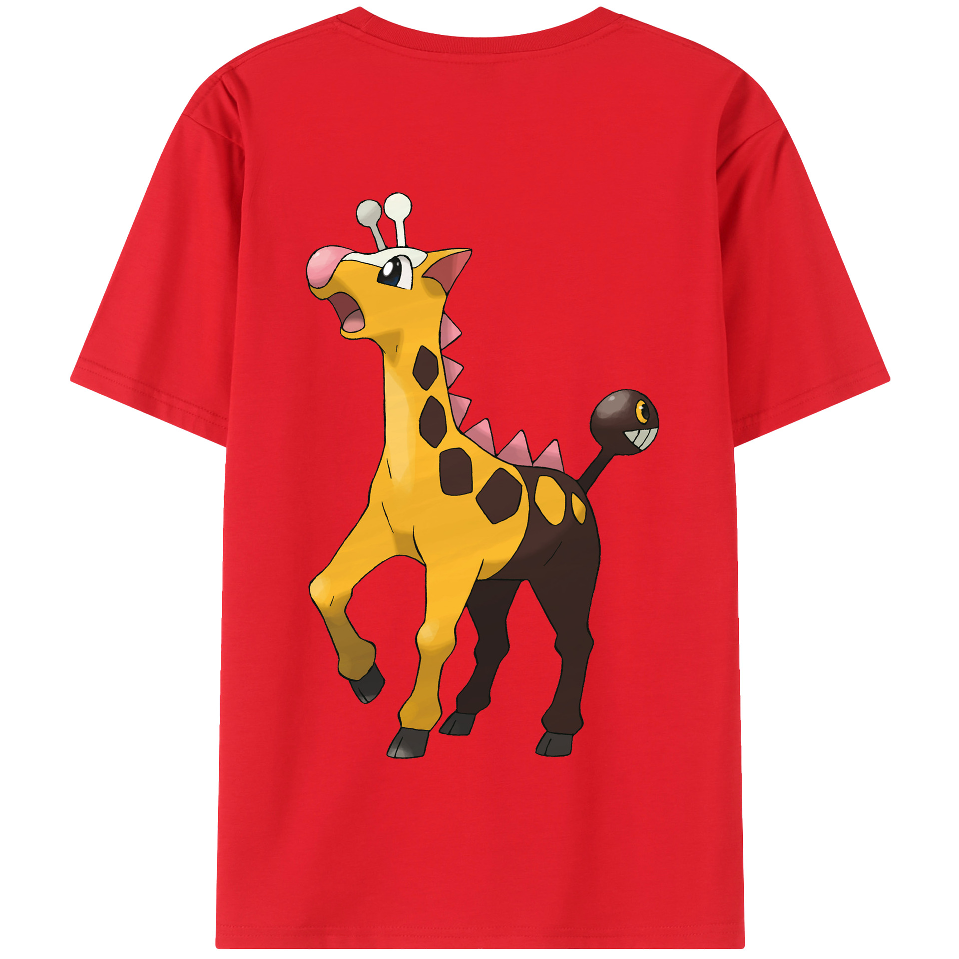 （画像用） ポケットモンスター Pokémon 綿100％半袖Tシャツ（背面プリント）