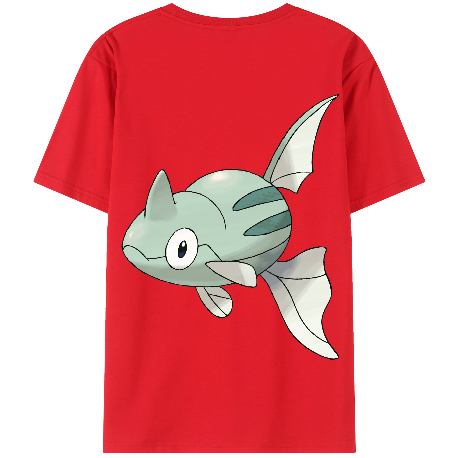 （画像用） ポケットモンスター Pokémon 綿100％半袖Tシャツ（背面プリント）