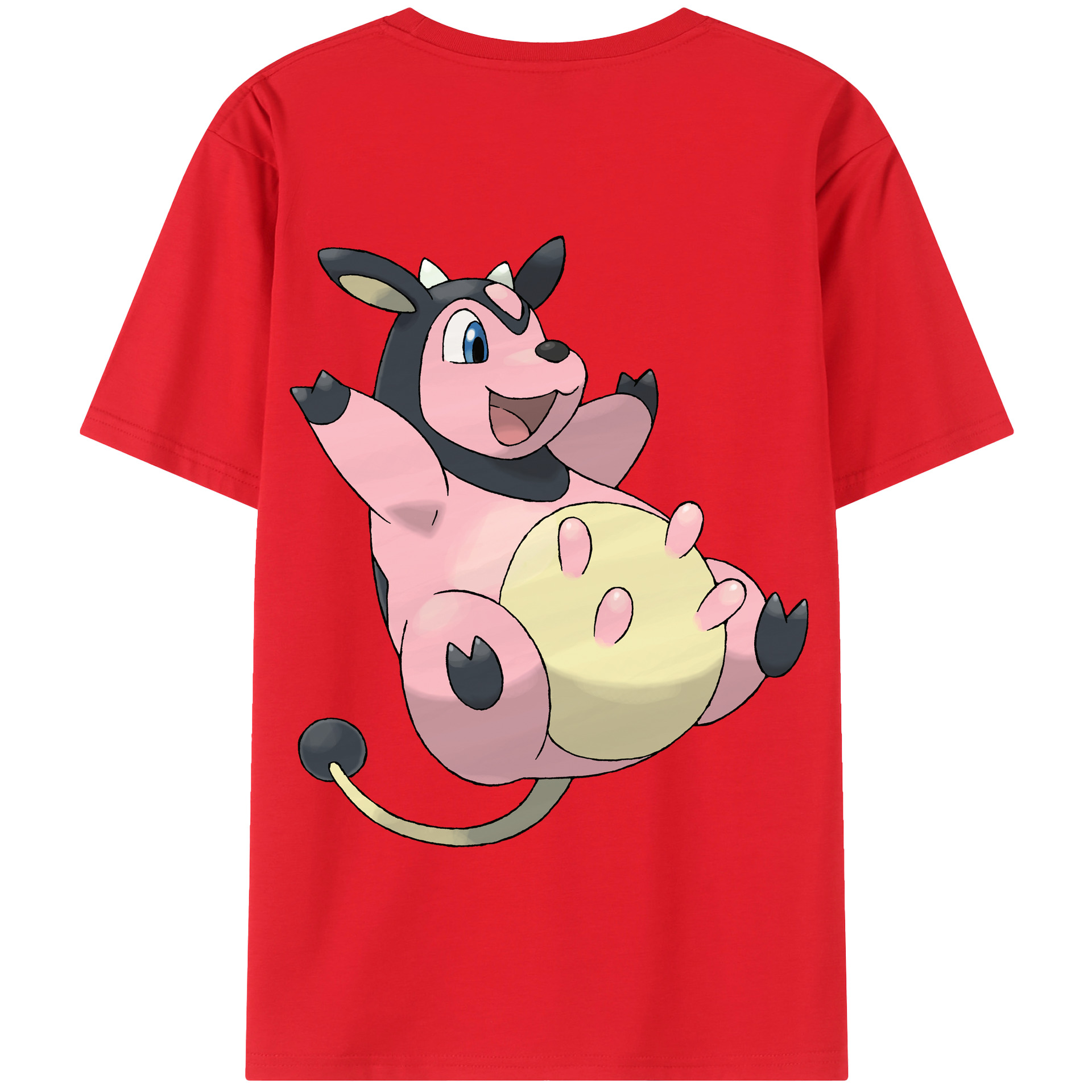 （画像用） ポケットモンスター Pokémon 綿100％半袖Tシャツ（背面プリント）
