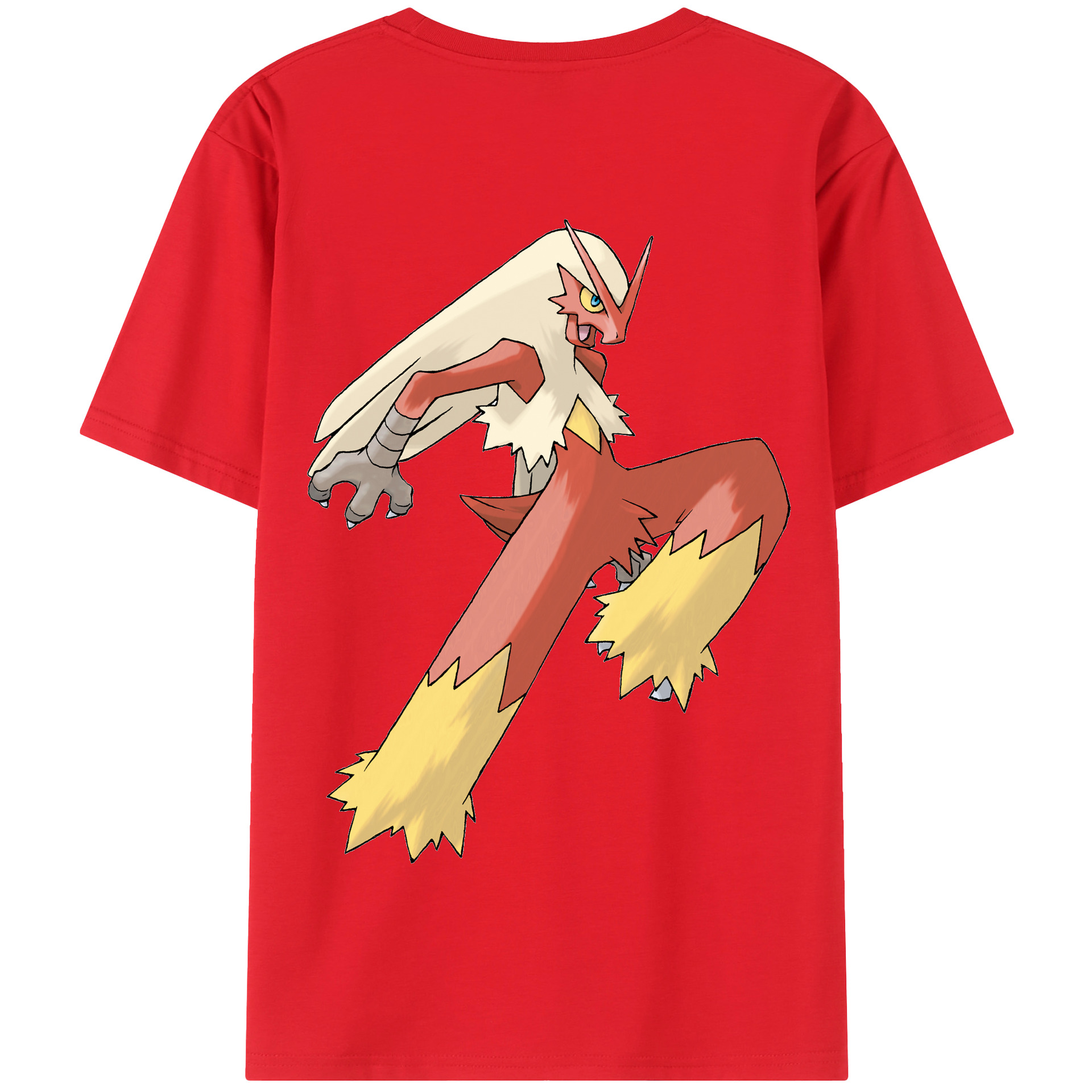 （画像用） ポケットモンスター Pokémon 綿100％半袖Tシャツ（背面プリント）