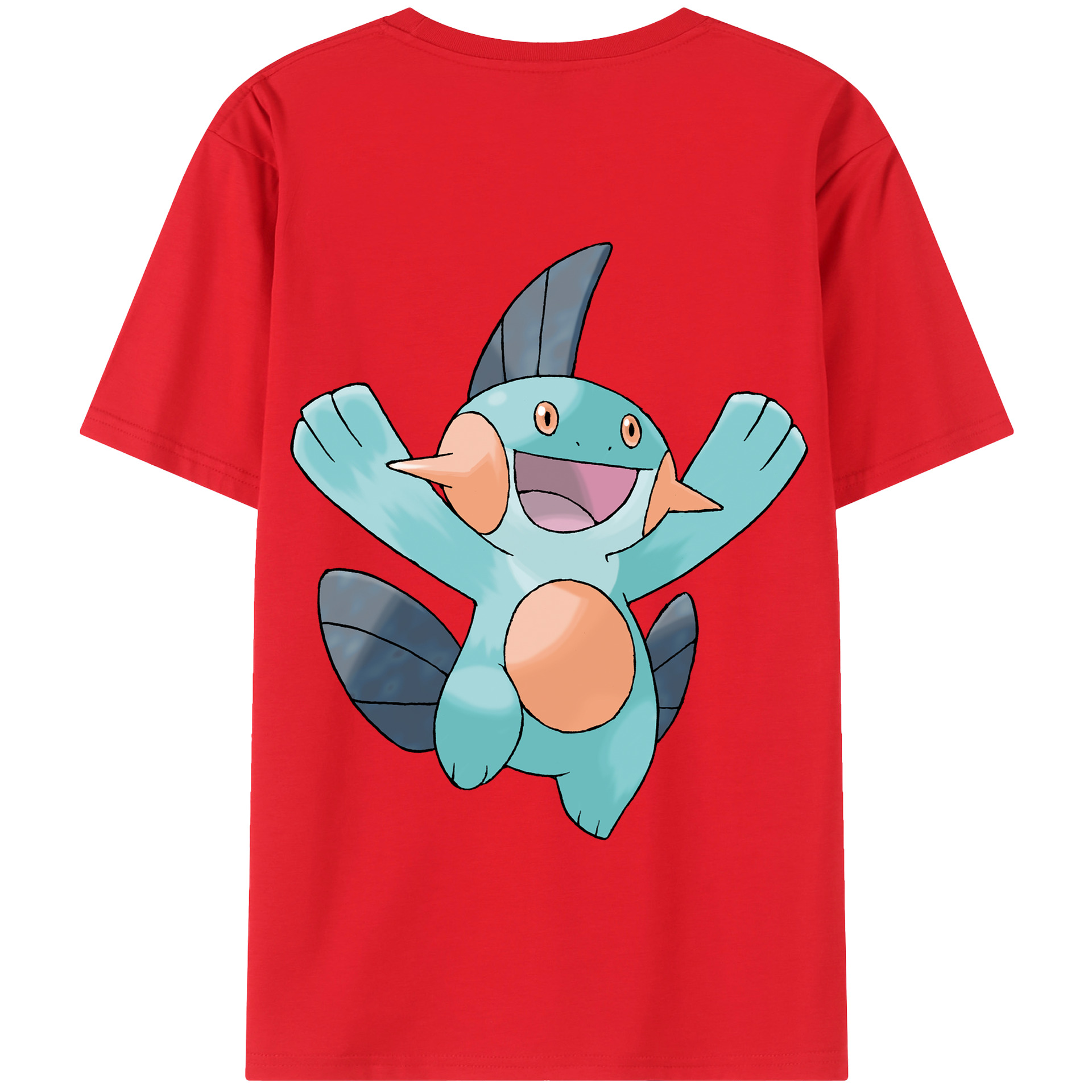 （画像用） ポケットモンスター Pokémon 綿100％半袖Tシャツ（背面プリント）