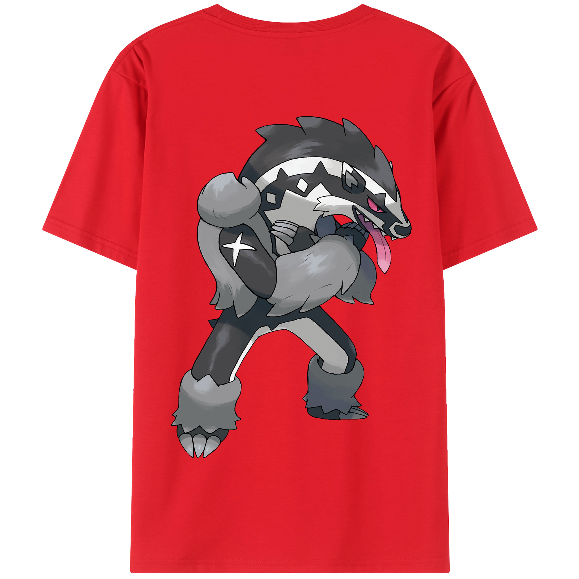 （画像用） ポケットモンスター Pokémon 綿100％半袖Tシャツ（背面プリント）