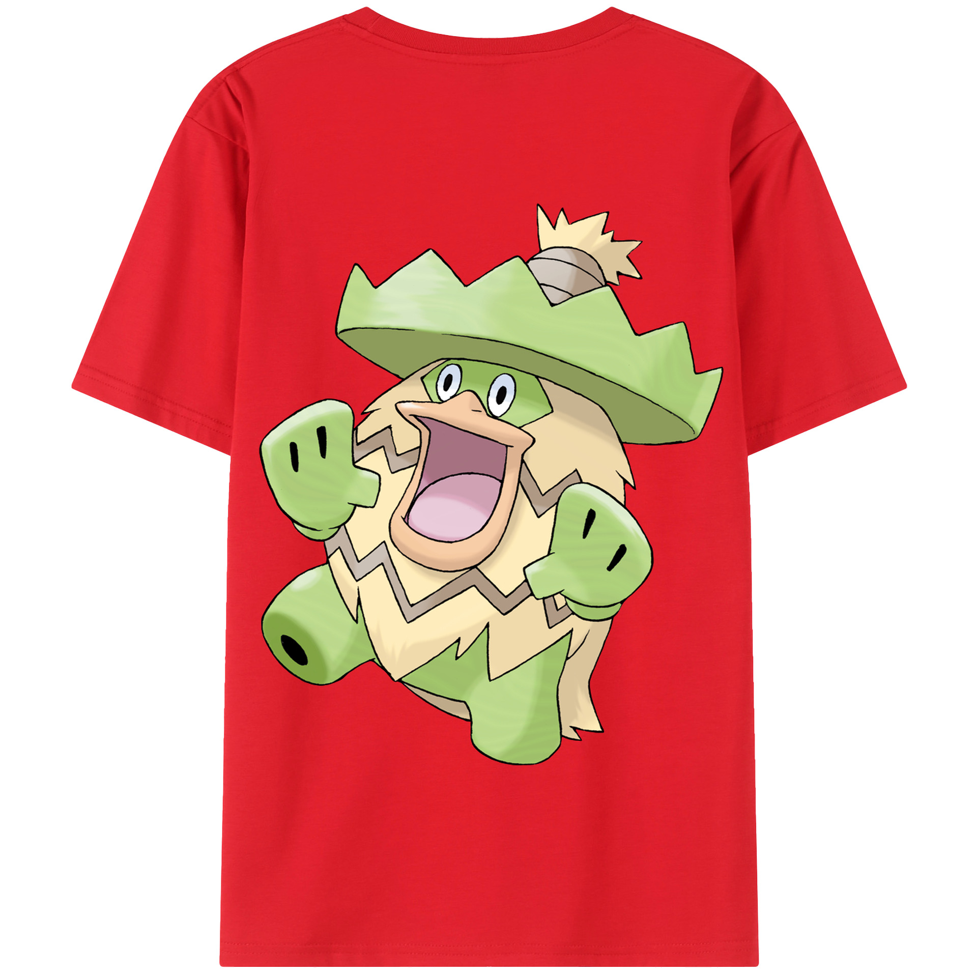 （画像用） ポケットモンスター Pokémon 綿100％半袖Tシャツ（背面プリント）
