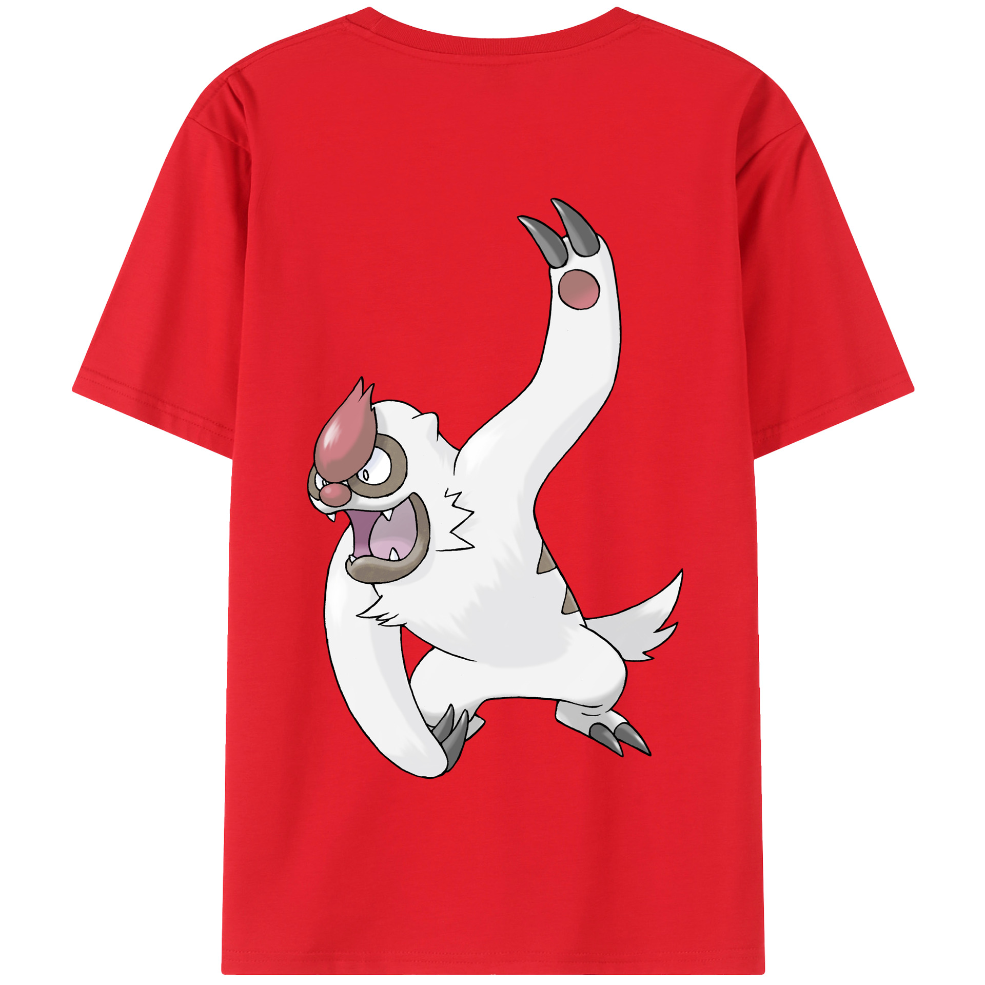（画像用） ポケットモンスター Pokémon 綿100％半袖Tシャツ（背面プリント）