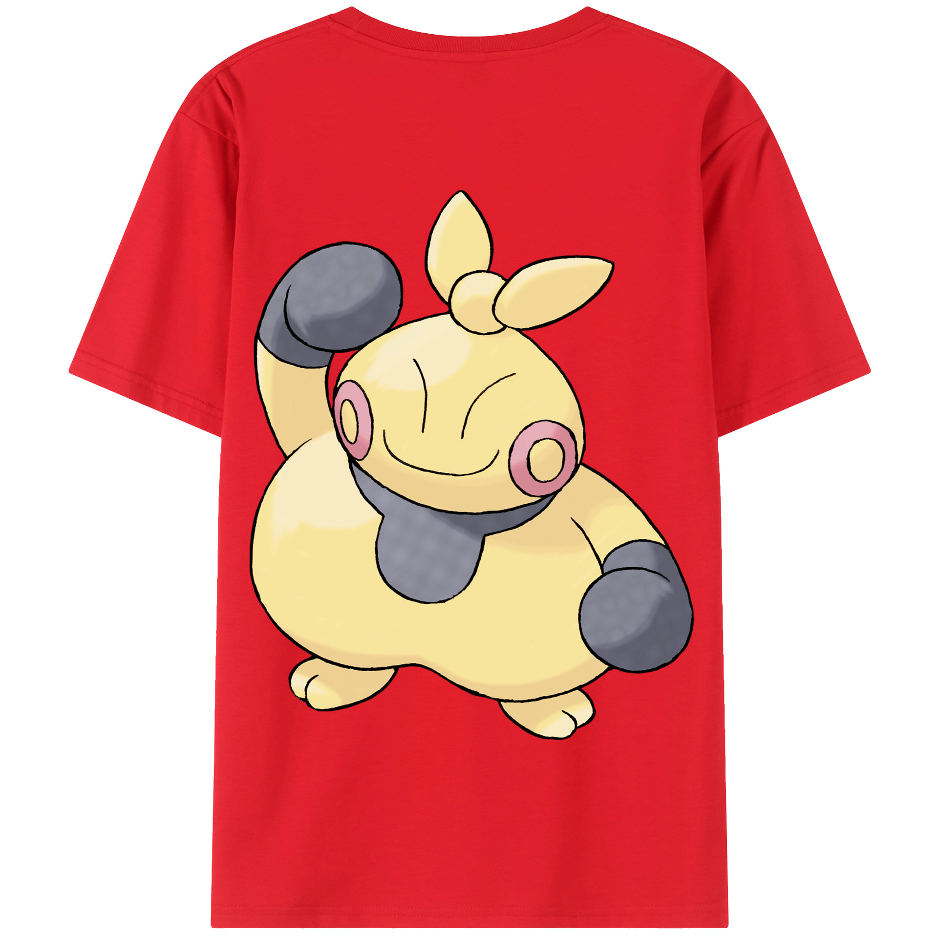 （画像用） ポケットモンスター Pokémon 綿100％半袖Tシャツ（背面プリント）