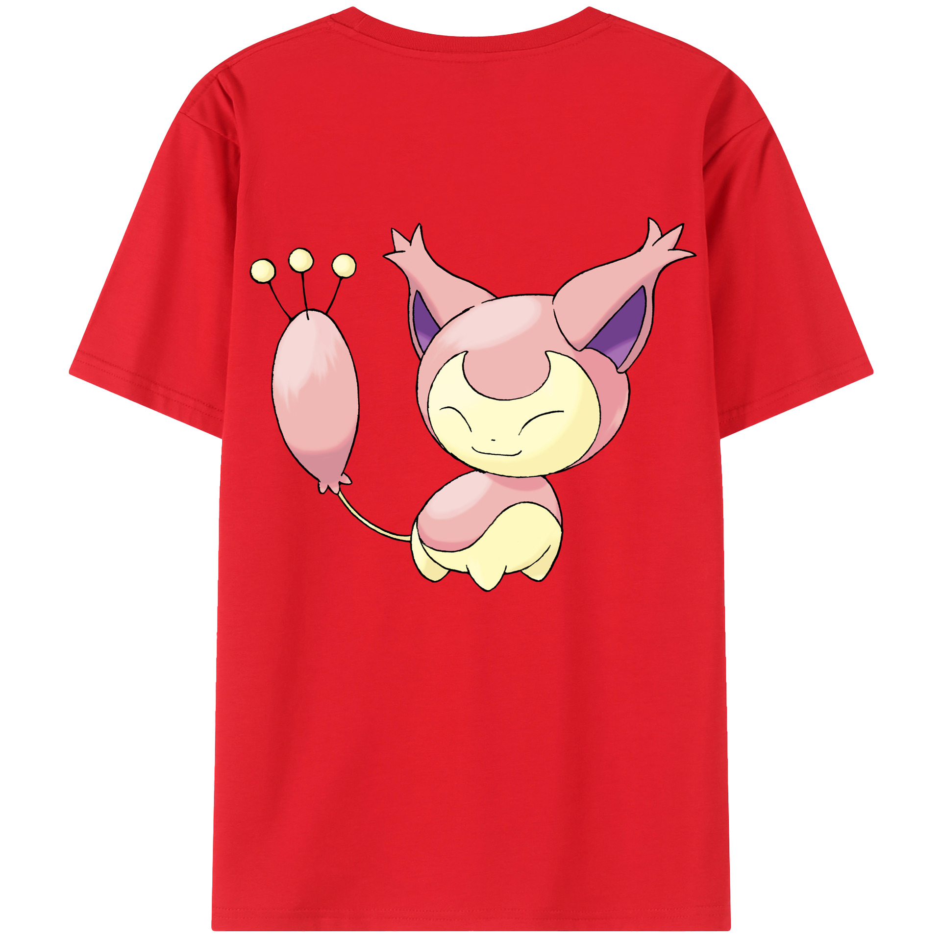 （画像用） ポケットモンスター Pokémon 綿100％半袖Tシャツ（背面プリント）