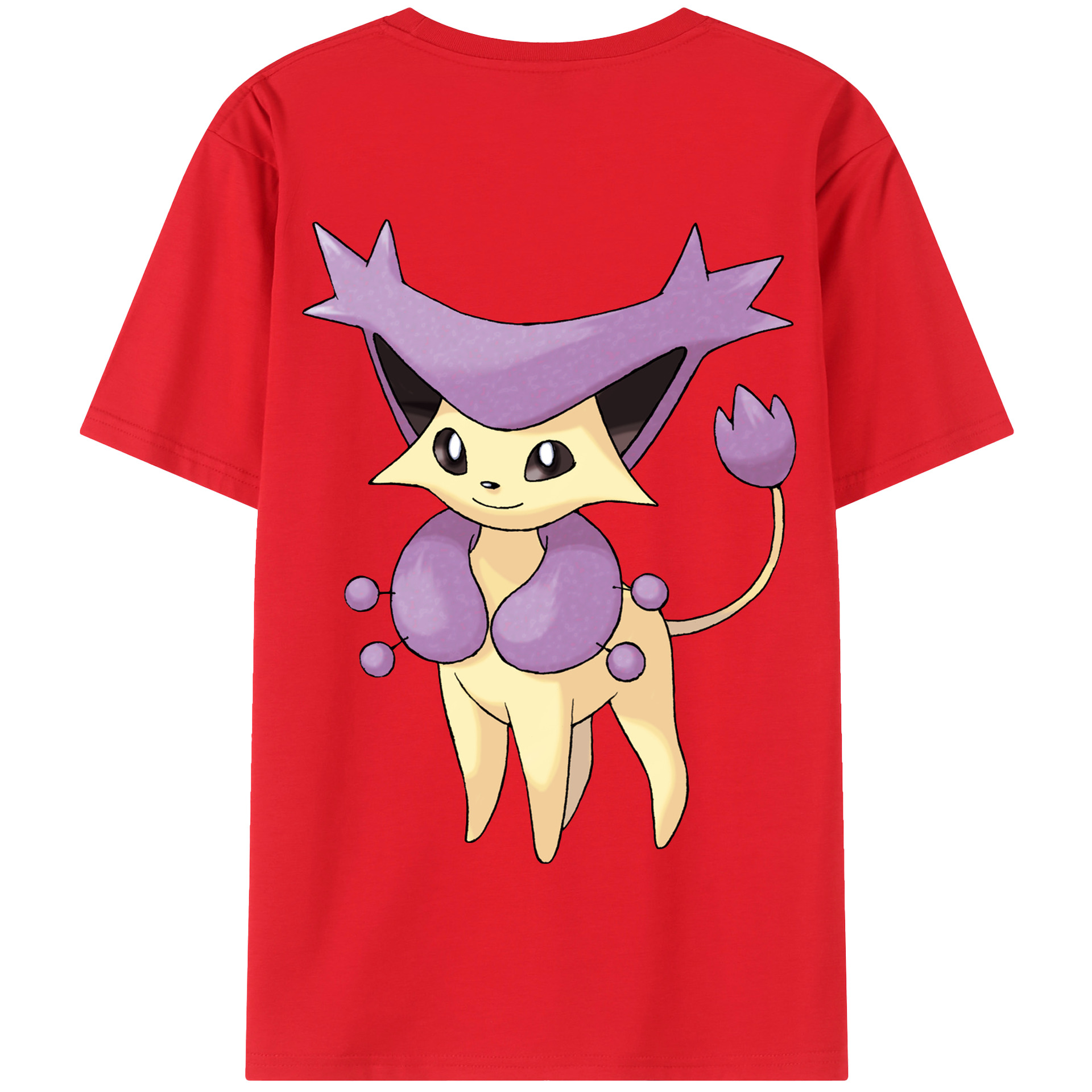 （画像用） ポケットモンスター Pokémon 綿100％半袖Tシャツ（背面プリント）