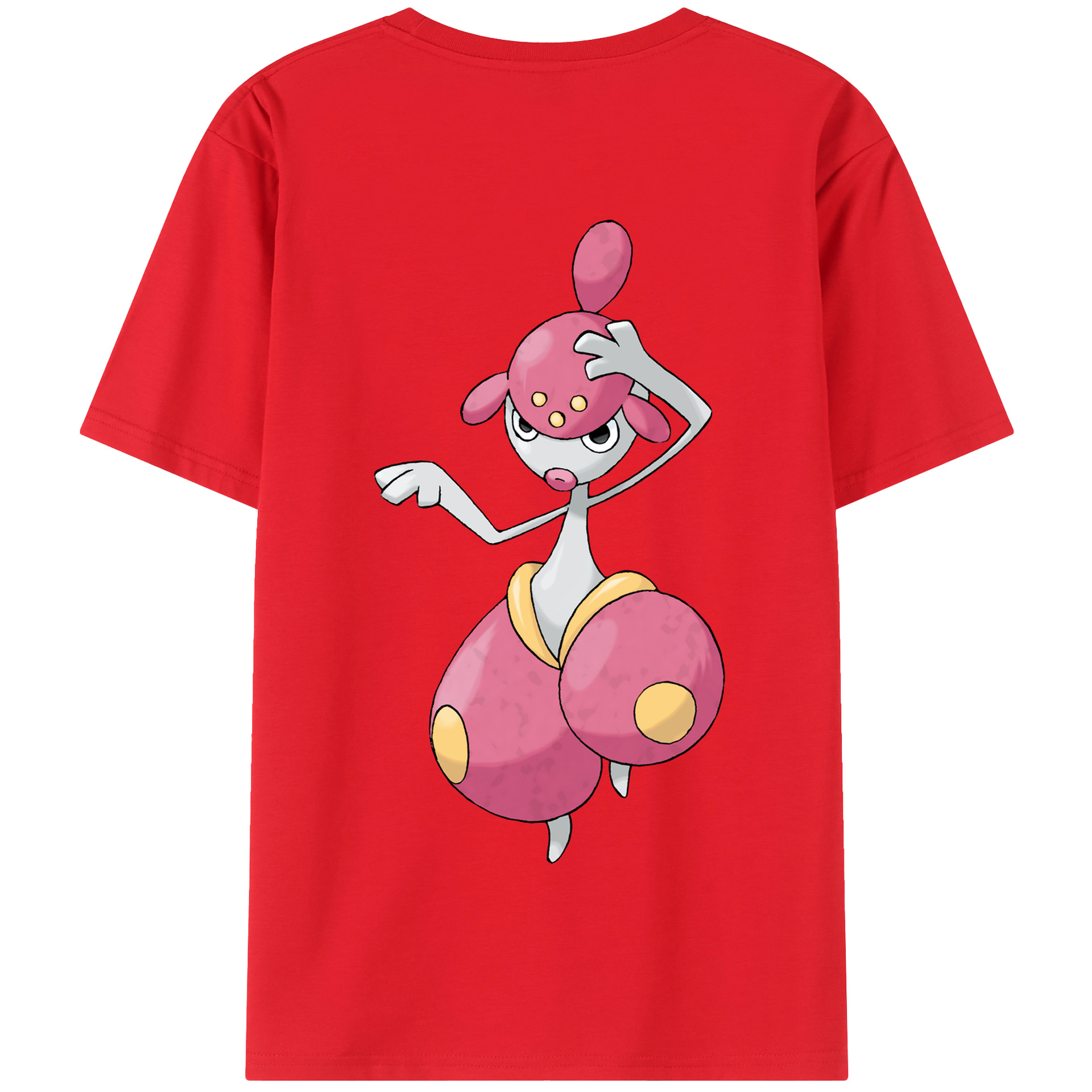 （画像用） ポケットモンスター Pokémon 綿100％半袖Tシャツ（背面プリント）