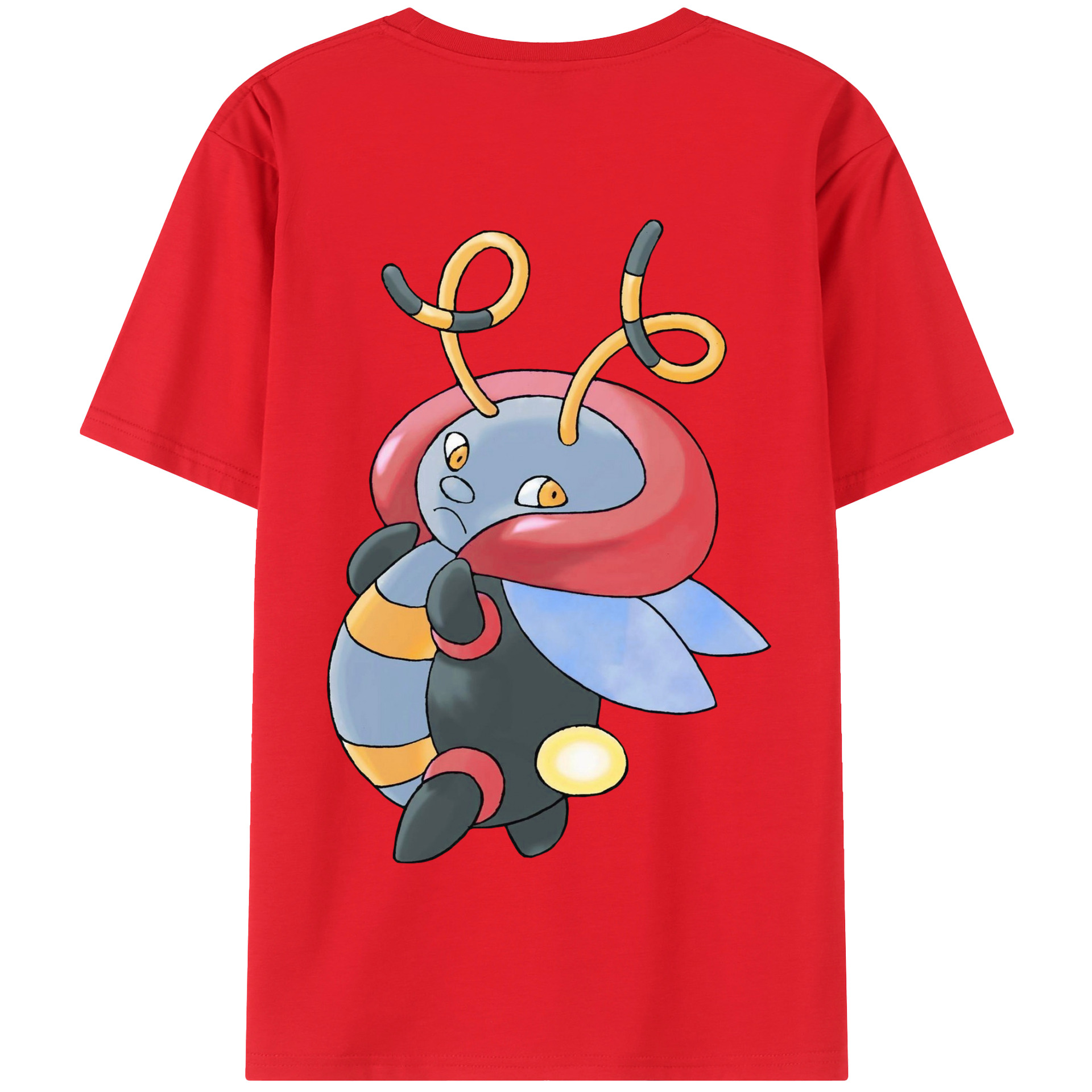 （画像用） ポケットモンスター Pokémon 綿100％半袖Tシャツ（背面プリント）
