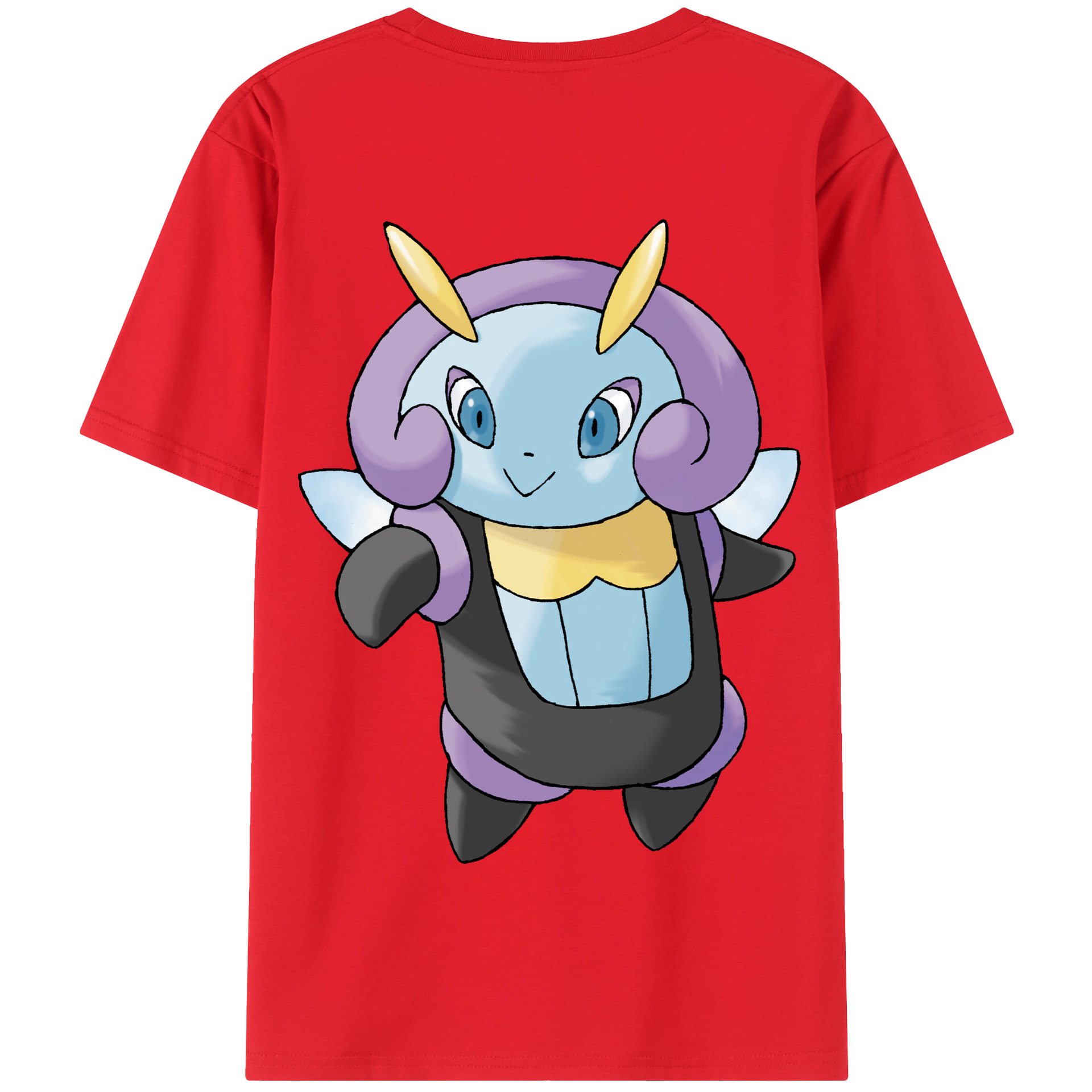 （画像用） ポケットモンスター Pokémon 綿100％半袖Tシャツ（背面プリント）