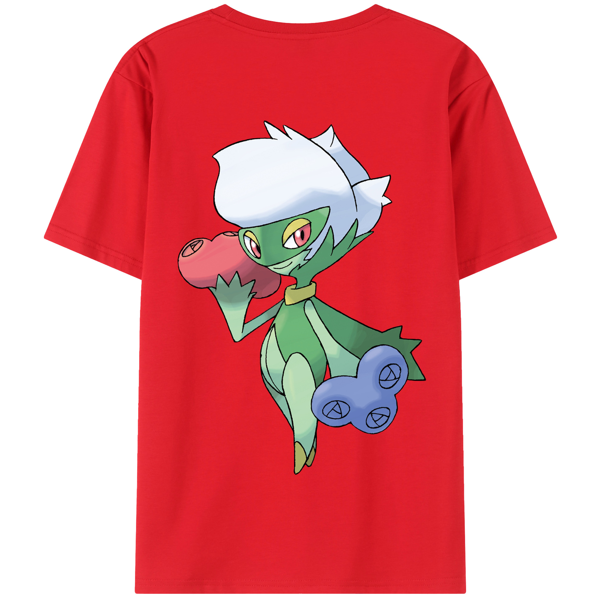（画像用） ポケットモンスター Pokémon 綿100％半袖Tシャツ（背面プリント）