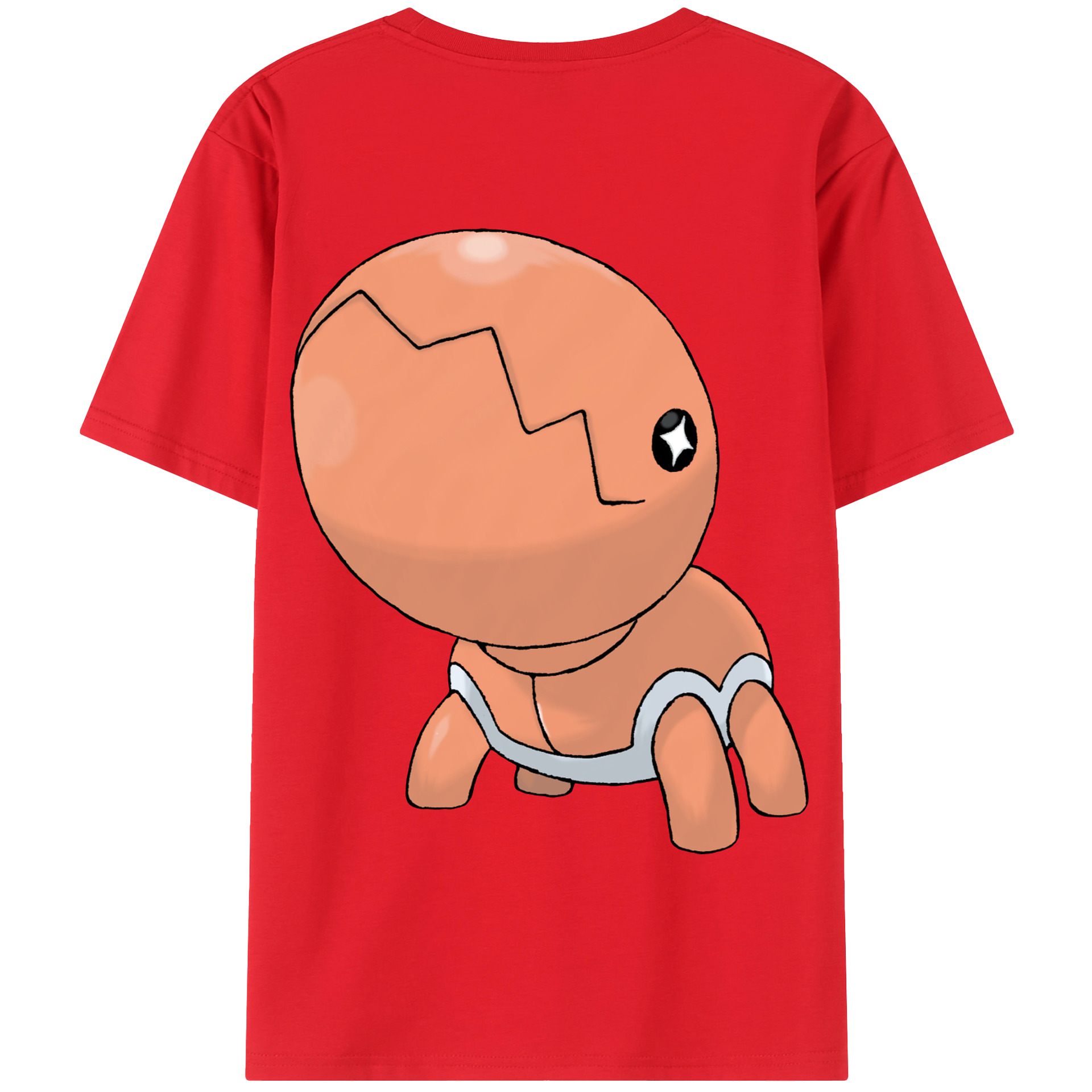 （画像用） ポケットモンスター Pokémon 綿100％半袖Tシャツ（背面プリント）