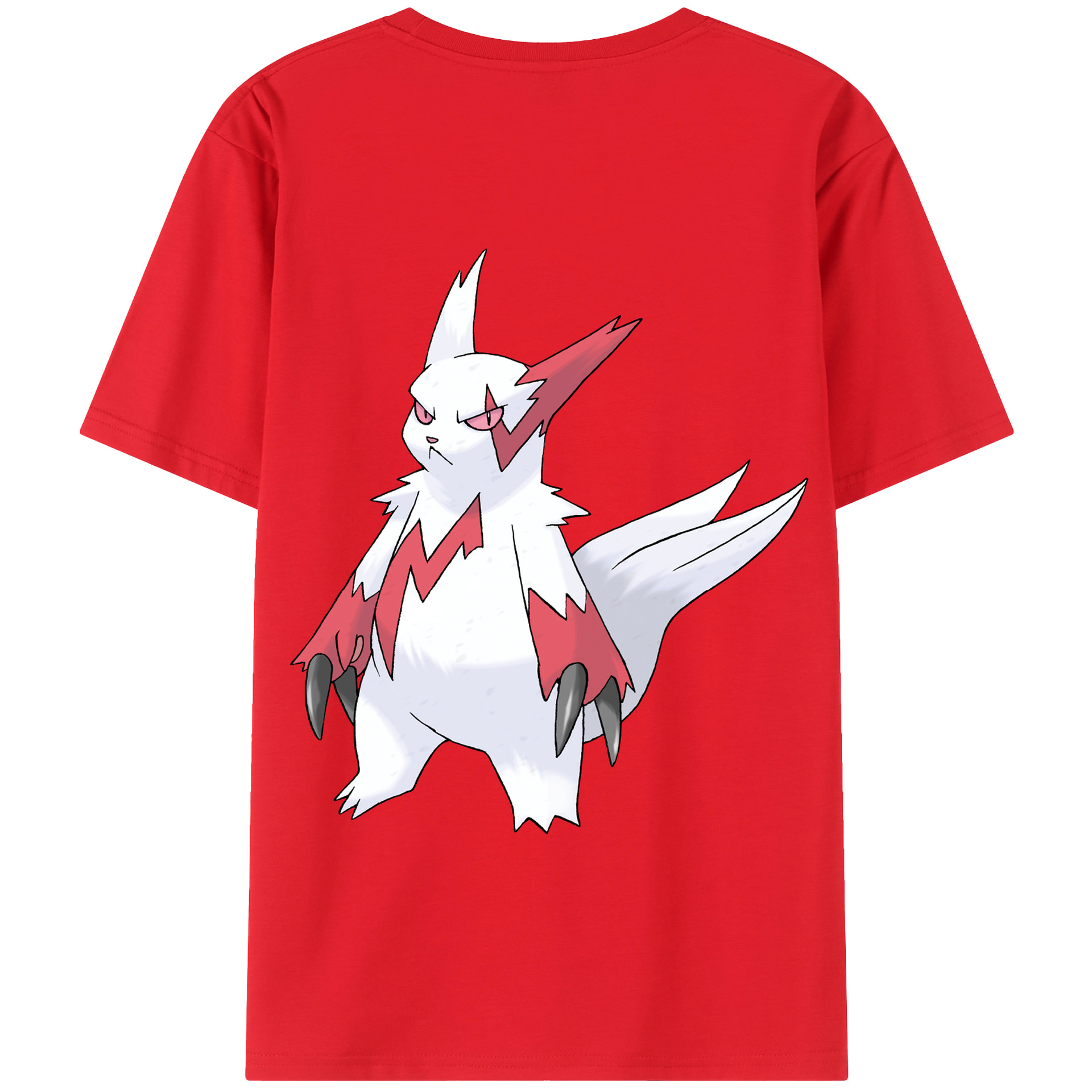 （画像用） ポケットモンスター Pokémon 綿100％半袖Tシャツ（背面プリント）