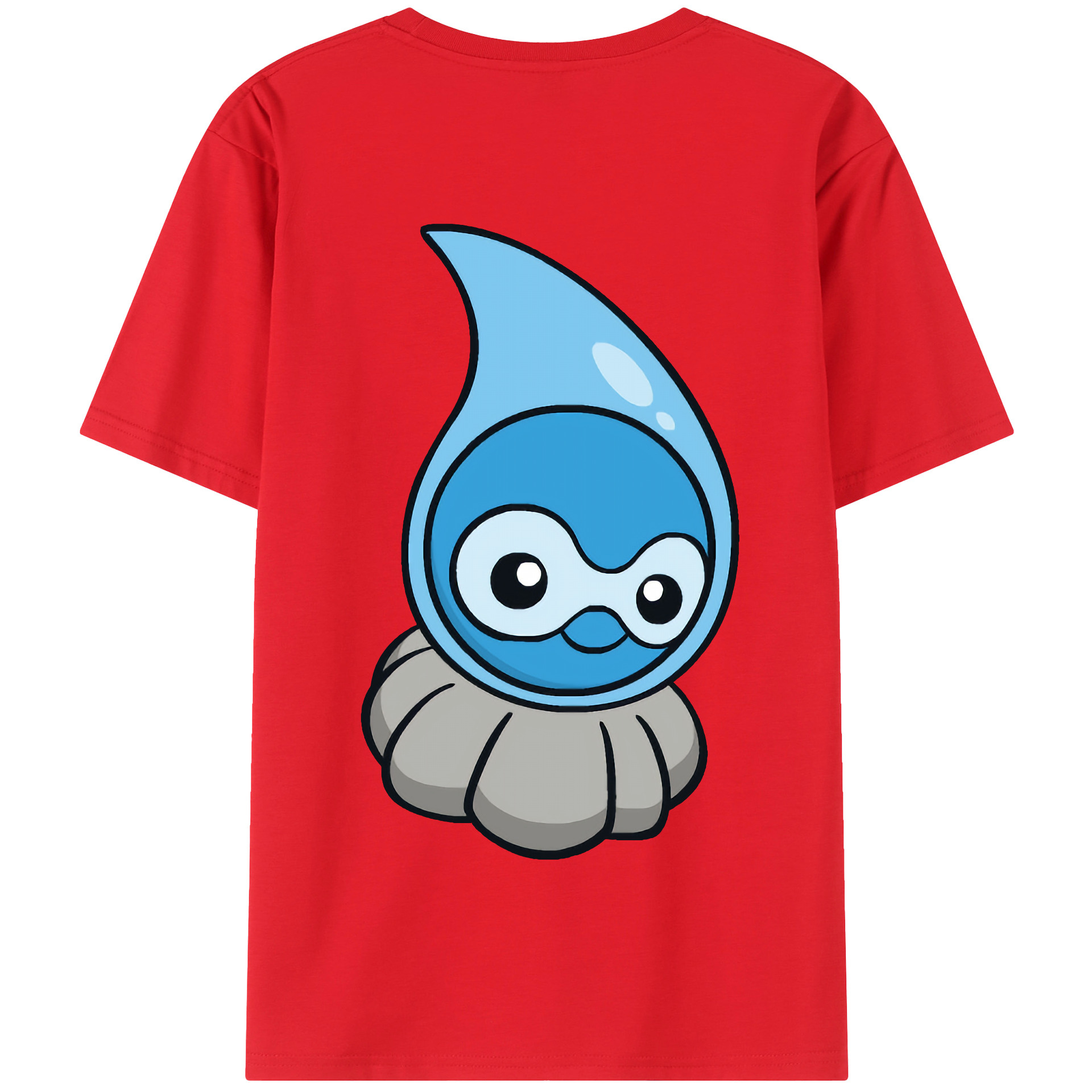 （画像用） ポケットモンスター Pokémon 綿100％半袖Tシャツ（背面プリント）