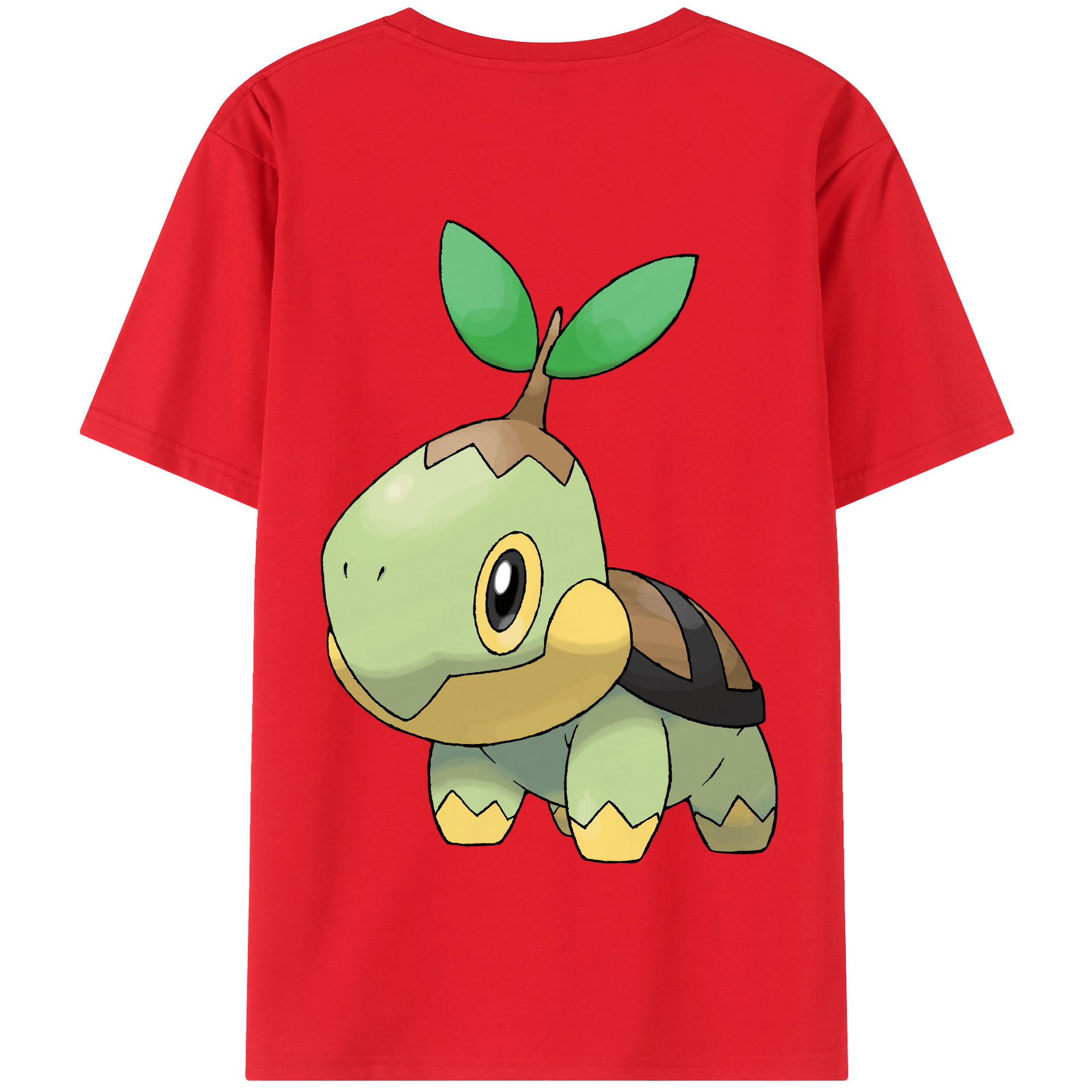 （画像用） ポケットモンスター Pokémon 綿100％半袖Tシャツ（背面プリント）