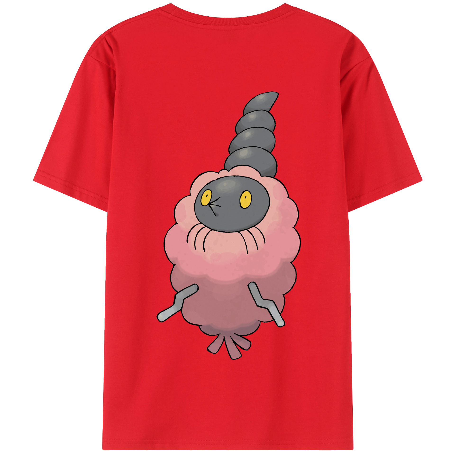 （画像用） ポケットモンスター Pokémon 綿100％半袖Tシャツ（背面プリント）