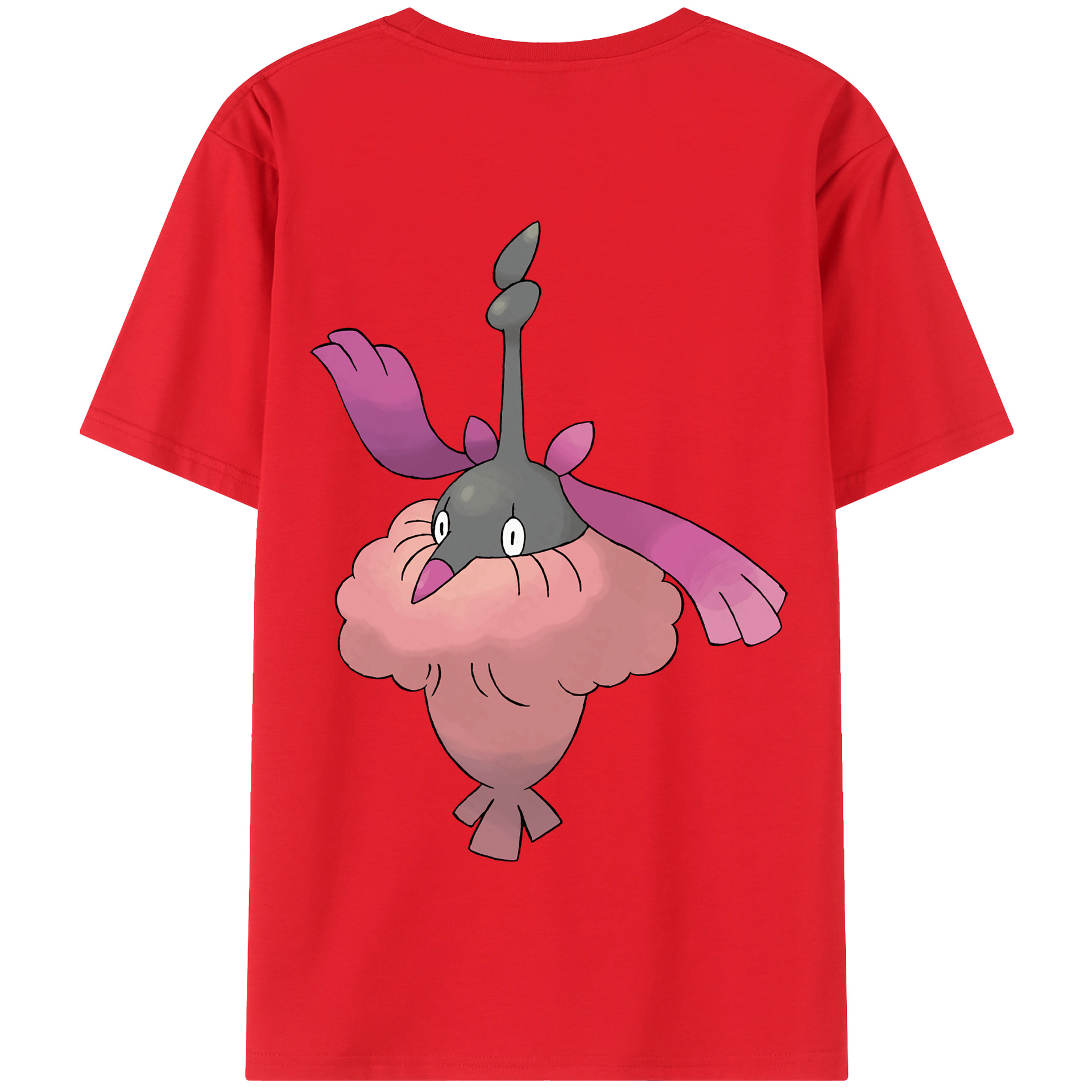 （画像用） ポケットモンスター Pokémon 綿100％半袖Tシャツ（背面プリント）